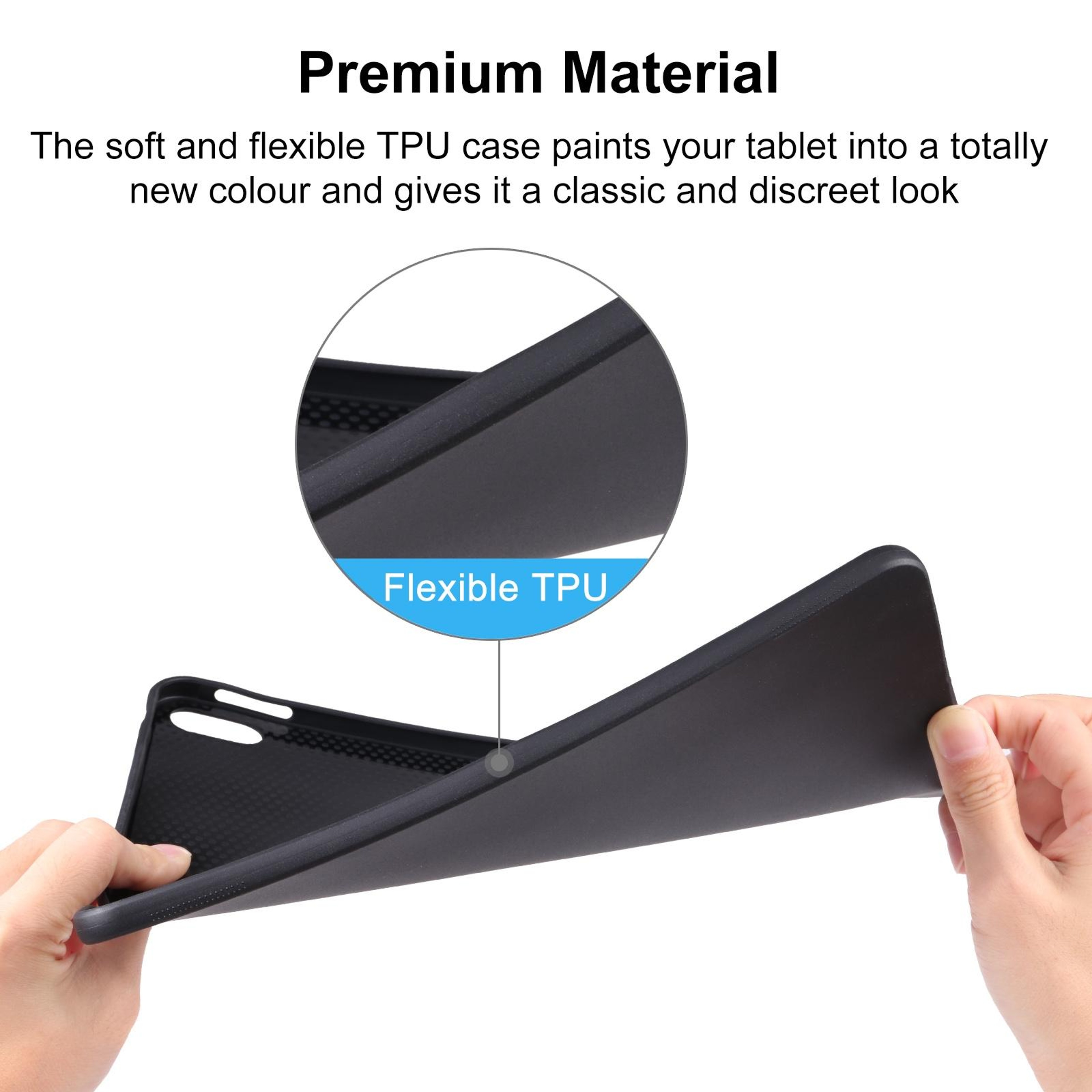Lenovo Tab M10 5G 10.6 Slim TPU Protective Case Black – view 4