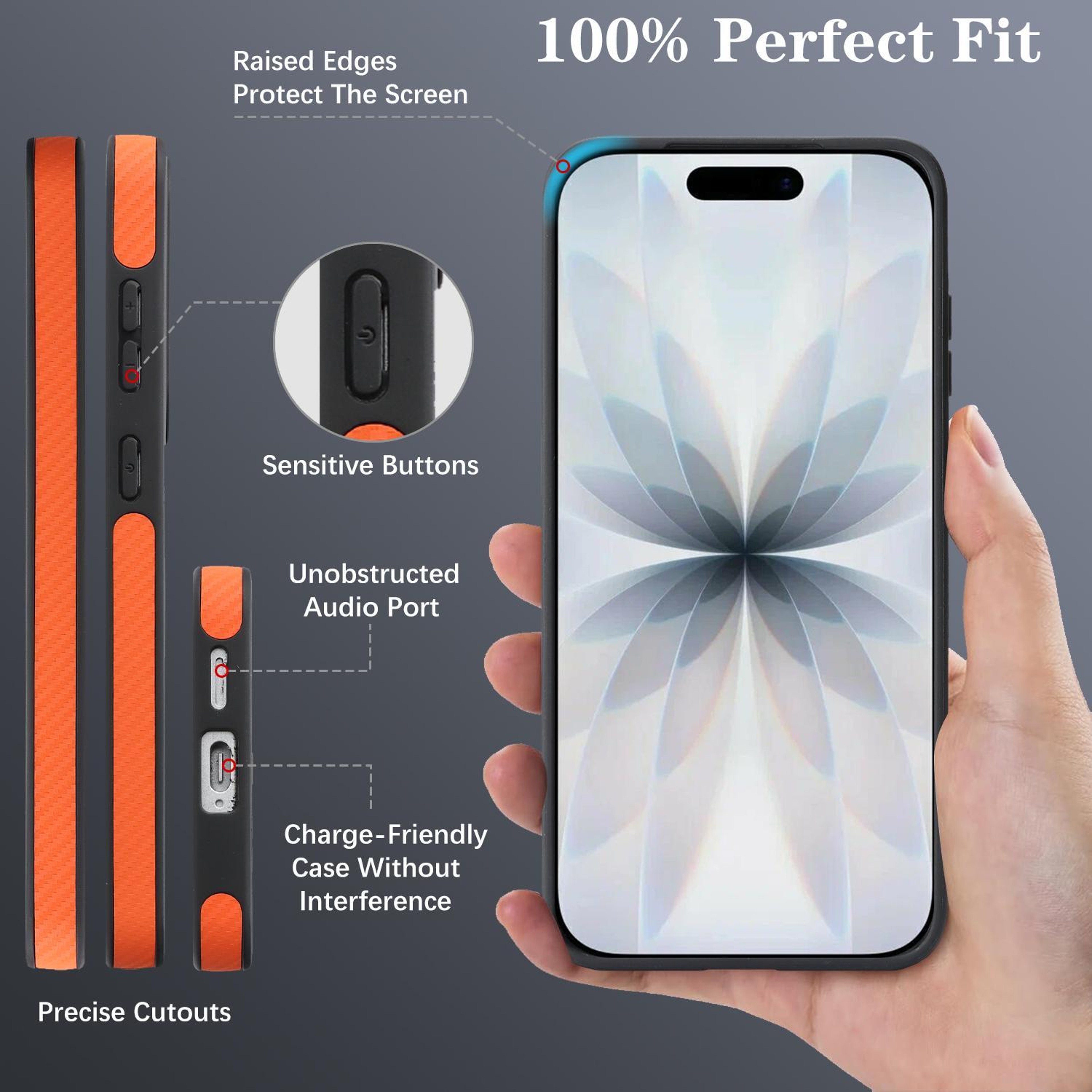Galaxy S24 Plus MagSafe Case Carbon Fiber Shockproof Protective Cover 2