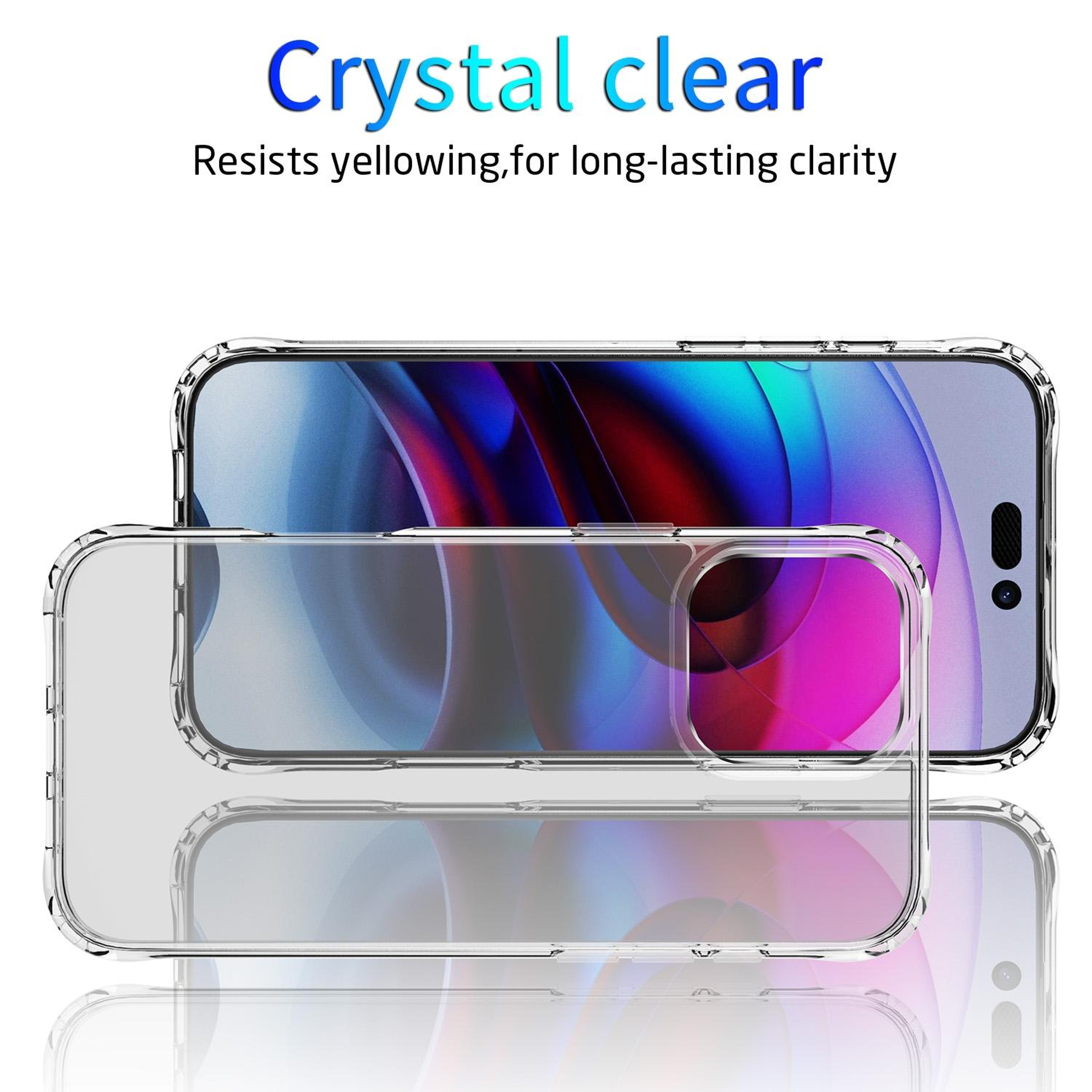iPhone 16 Pro Clear MagSafe Case with Shock Absorbing Corner Protection – view 2