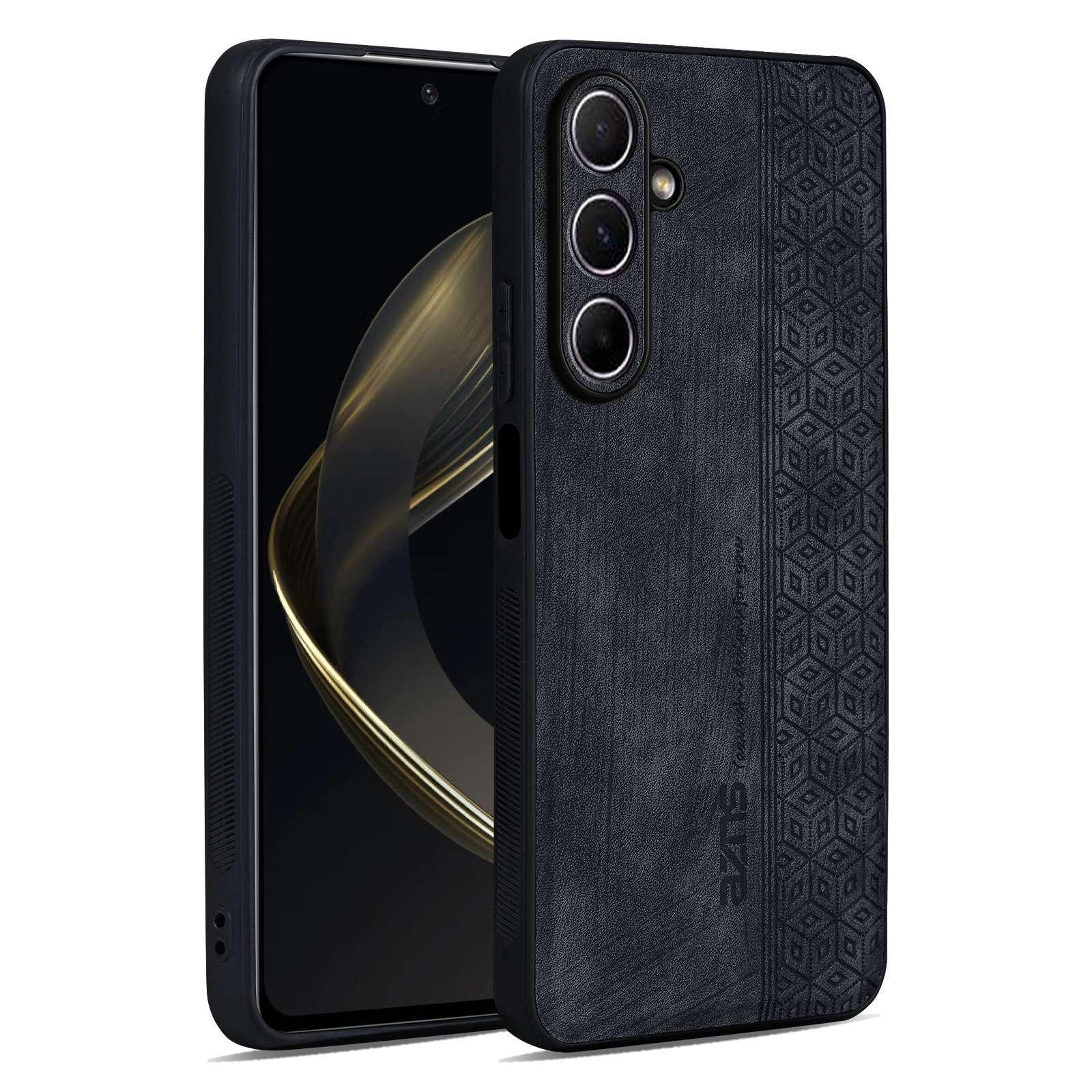 Samsung Galaxy A27 5G Case AZNS 3D Embossed Leather TPU Protective Cover 0