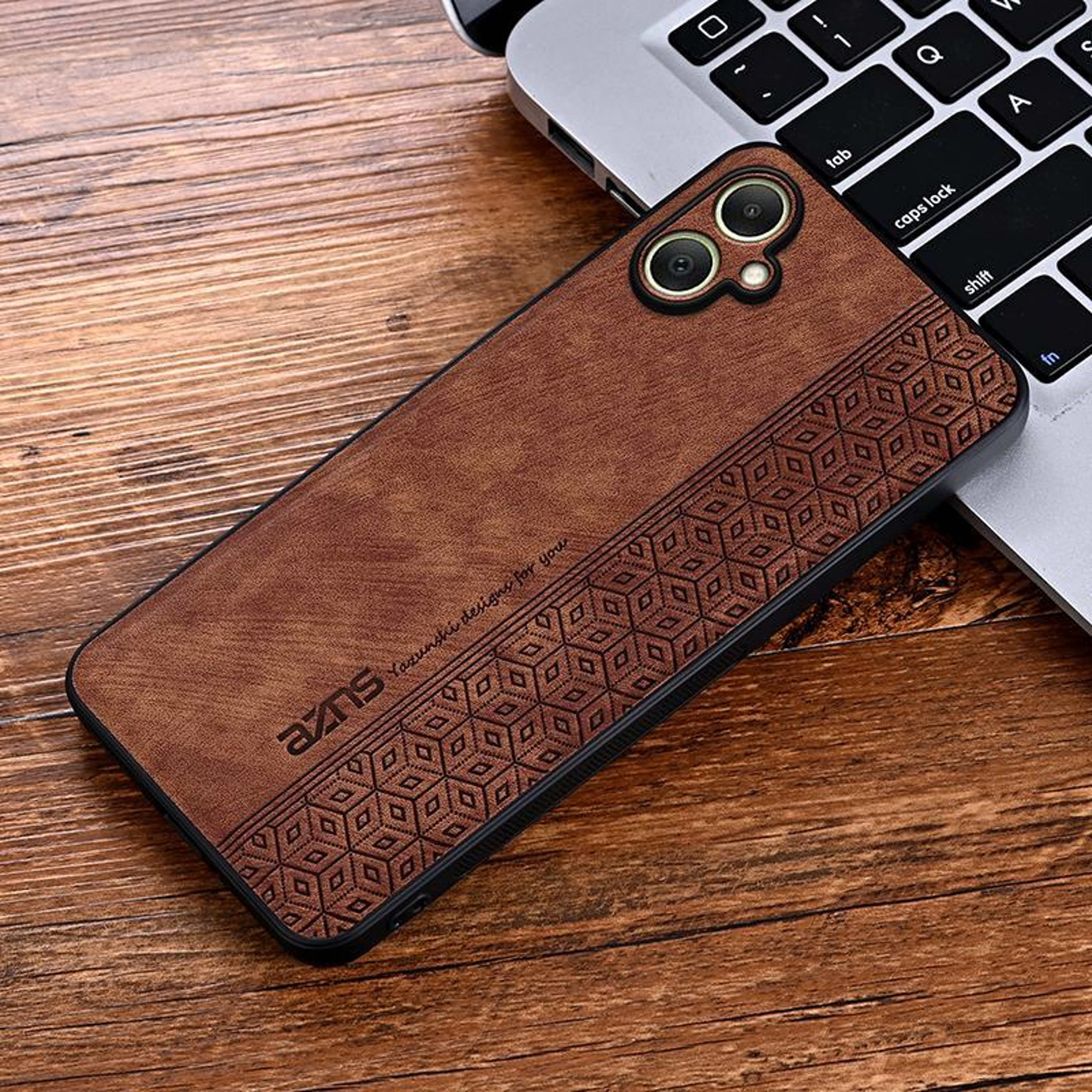 Samsung Galaxy A07 4G Leather TPU Case 3D Embossed Protective Cover 1