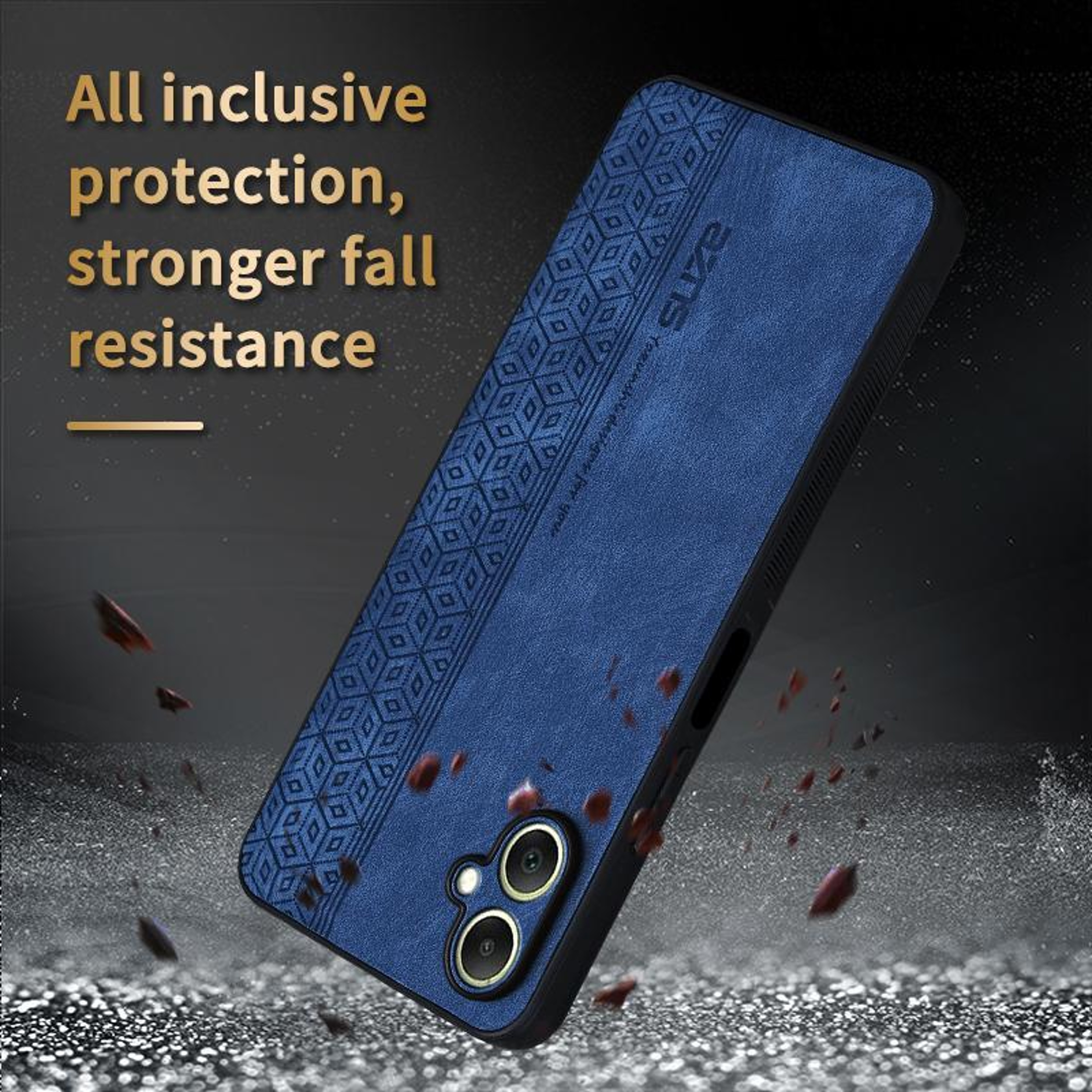 Samsung Galaxy A07 4G Leather TPU Case 3D Embossed Protective Cover 5