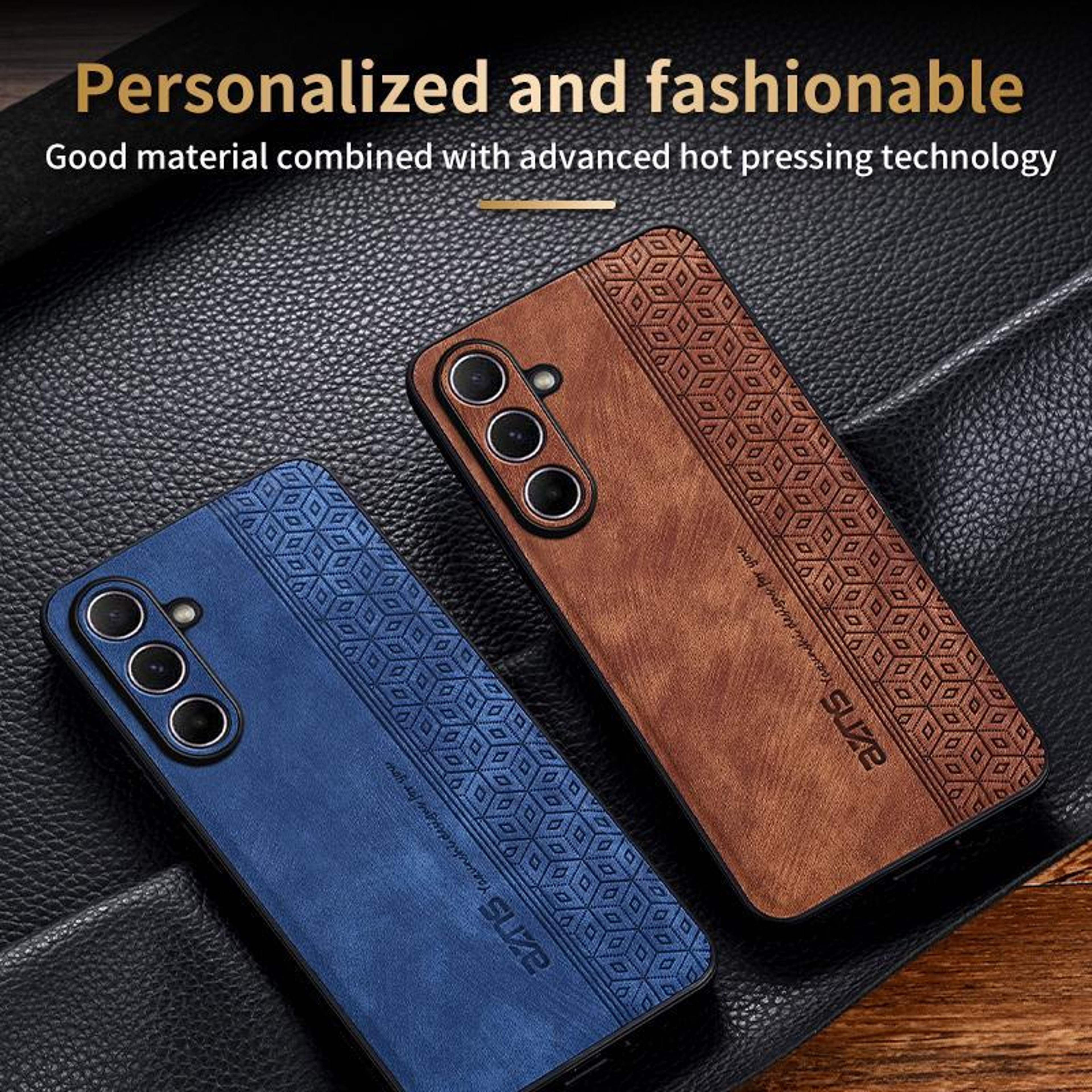 Samsung Galaxy A26 5G Leather Case 3D Embossed Protective Phone Cover 4