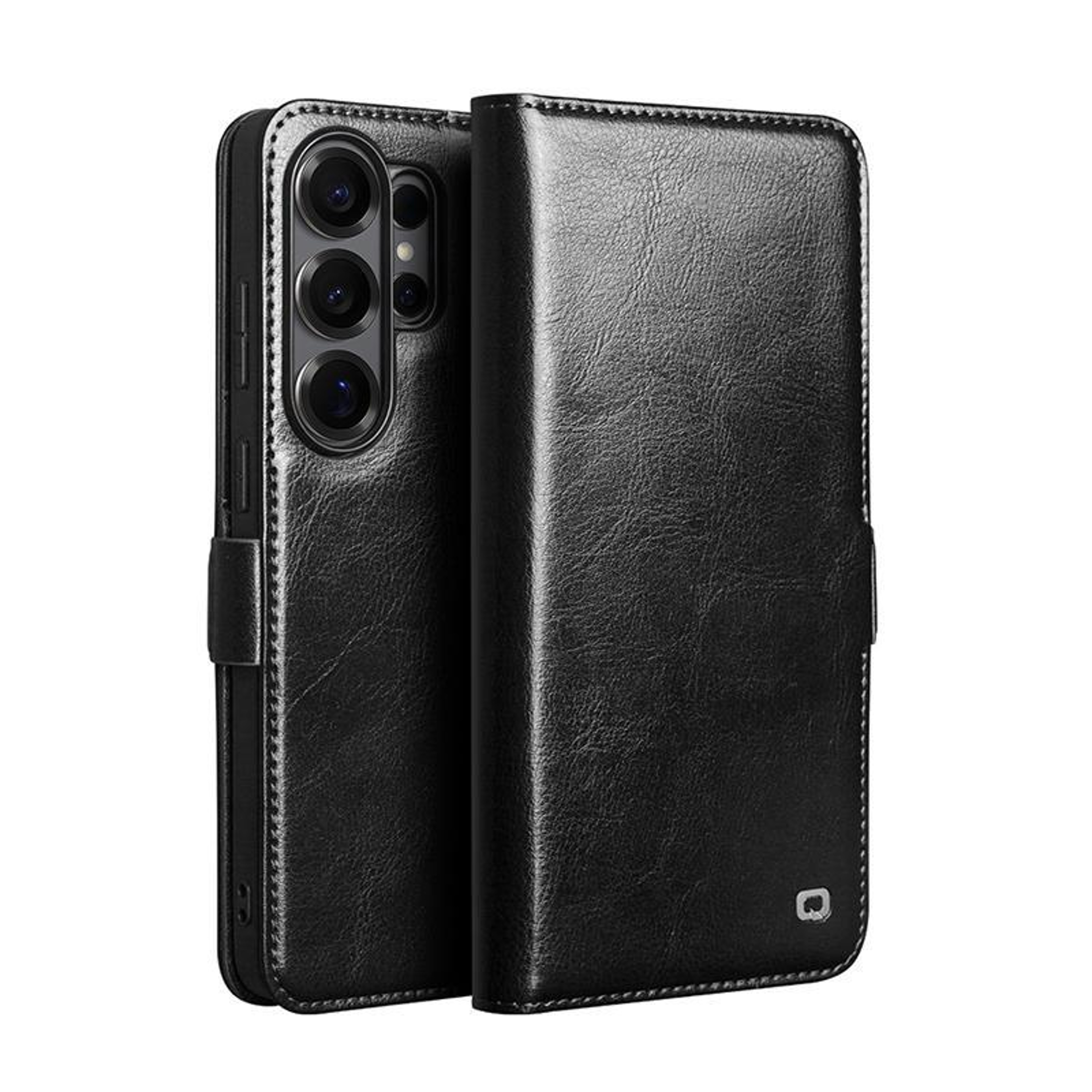 Samsung Galaxy S26 Ultra Genuine Leather Case With Classic 103 Buckle Protection 0