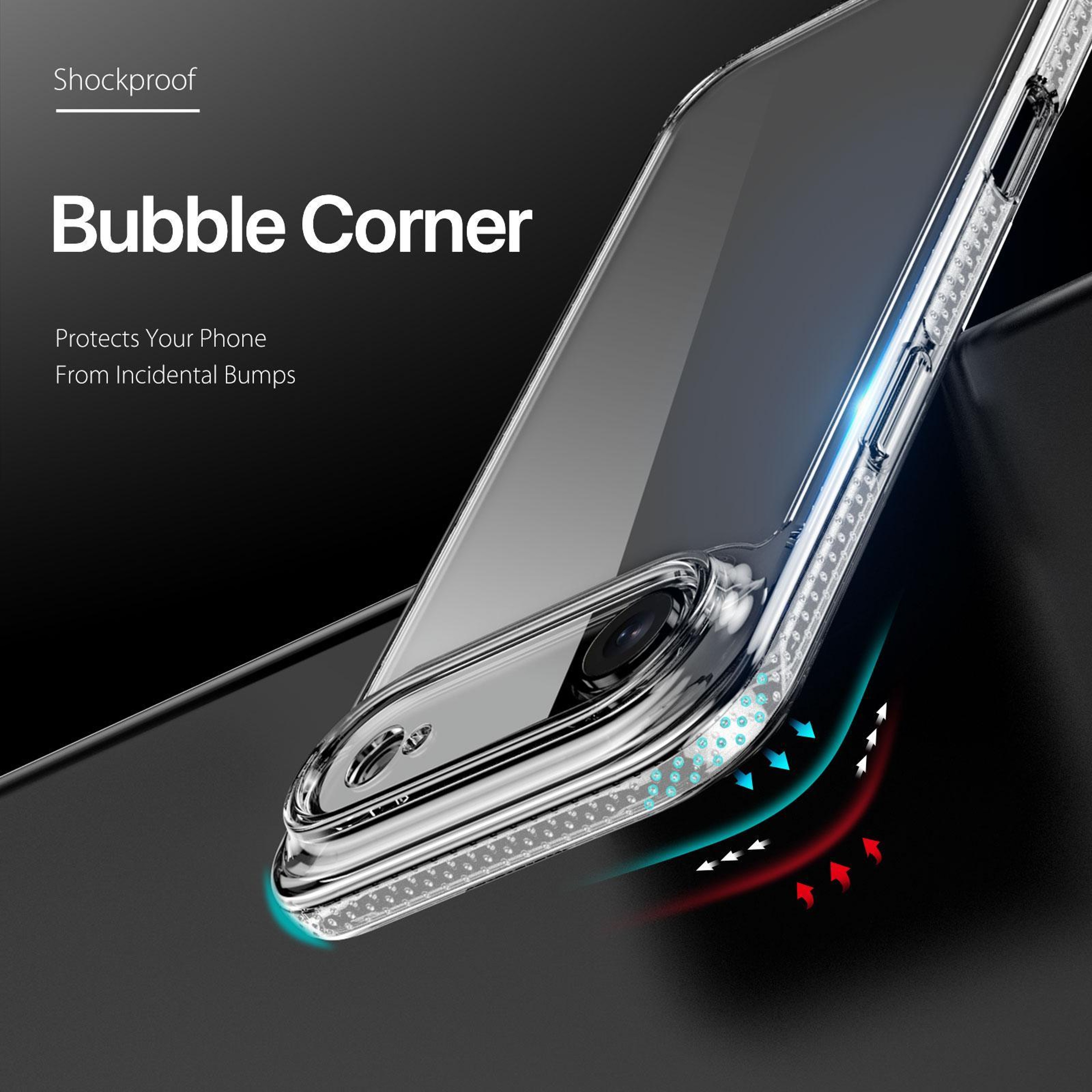 DUX DUCIS Clin Clear iPhone 17 Air Case Shock Absorbing PC TPU Protective Cover – view 5