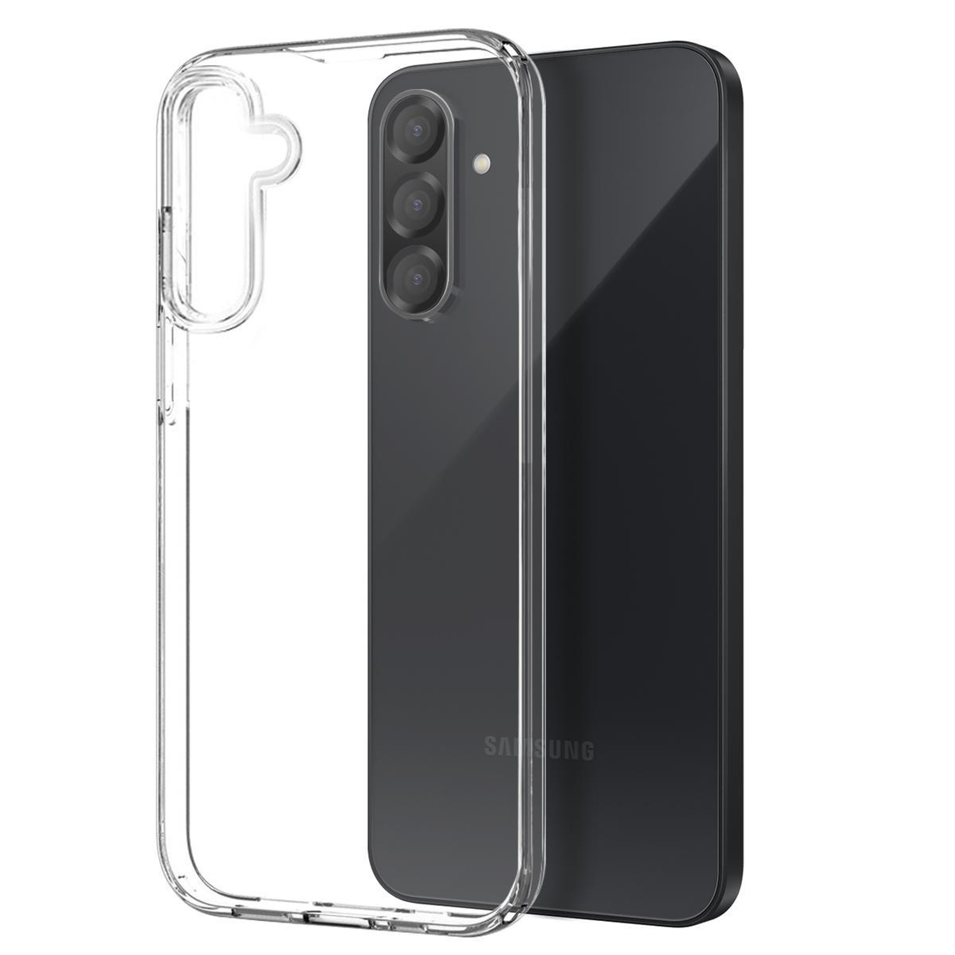Galaxy A36 5G Clear Case 3 in 1 with Tempered Glass Screen and Camera Lens Protection – view 3