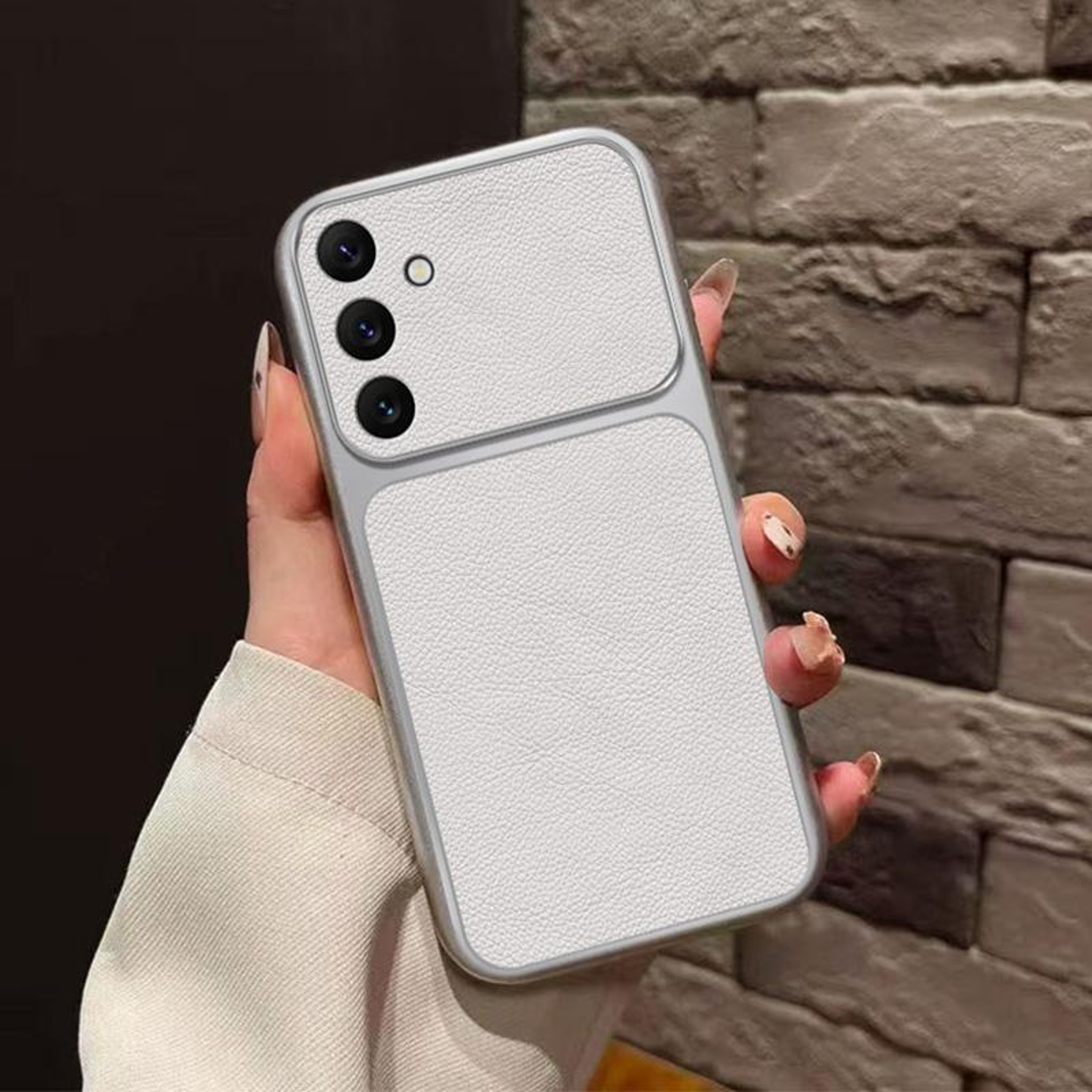 Galaxy S26 FE 5G Large Window Leather TPU Protective Phone Case – view 4