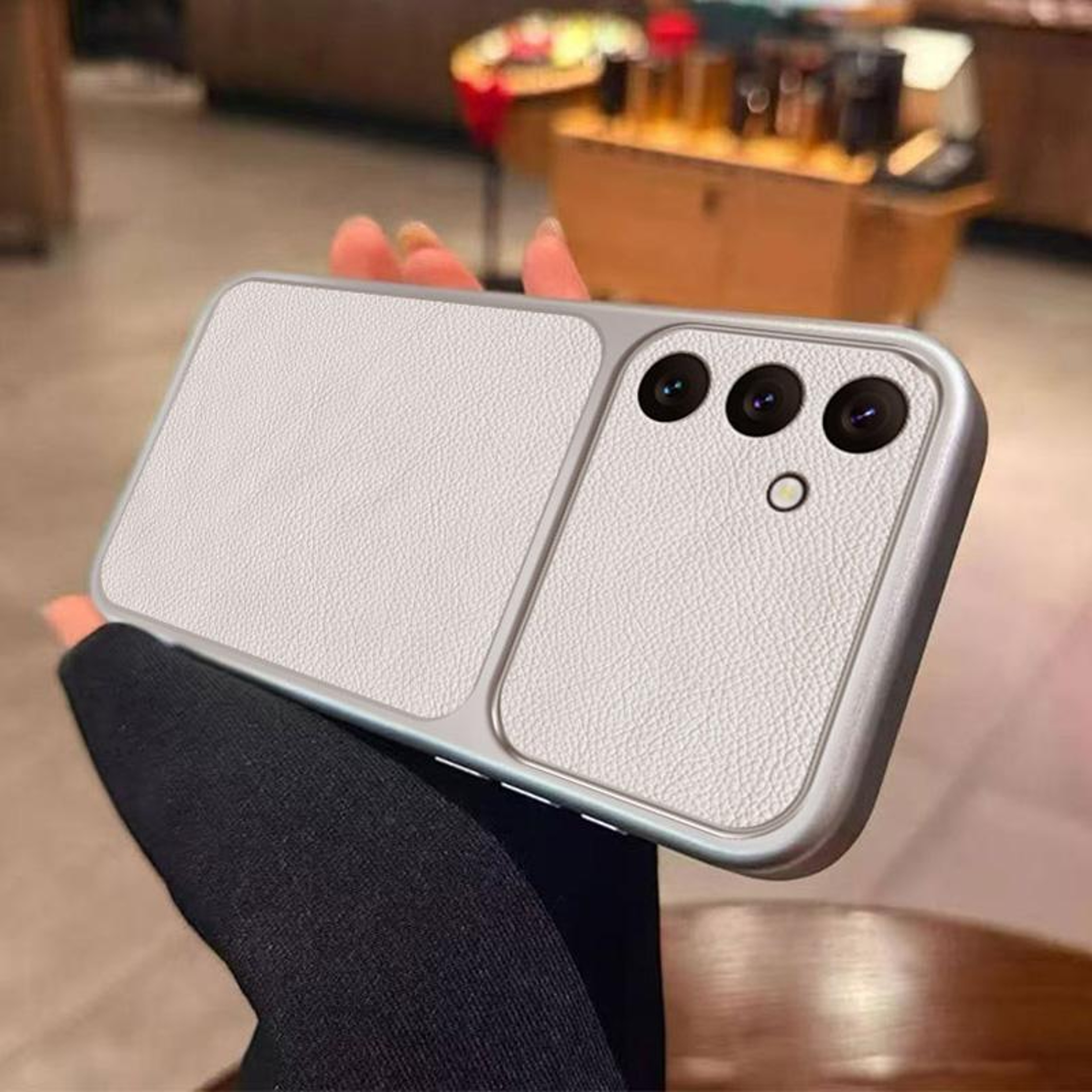 Galaxy S26 FE 5G Large Window Leather TPU Protective Phone Case – view 5
