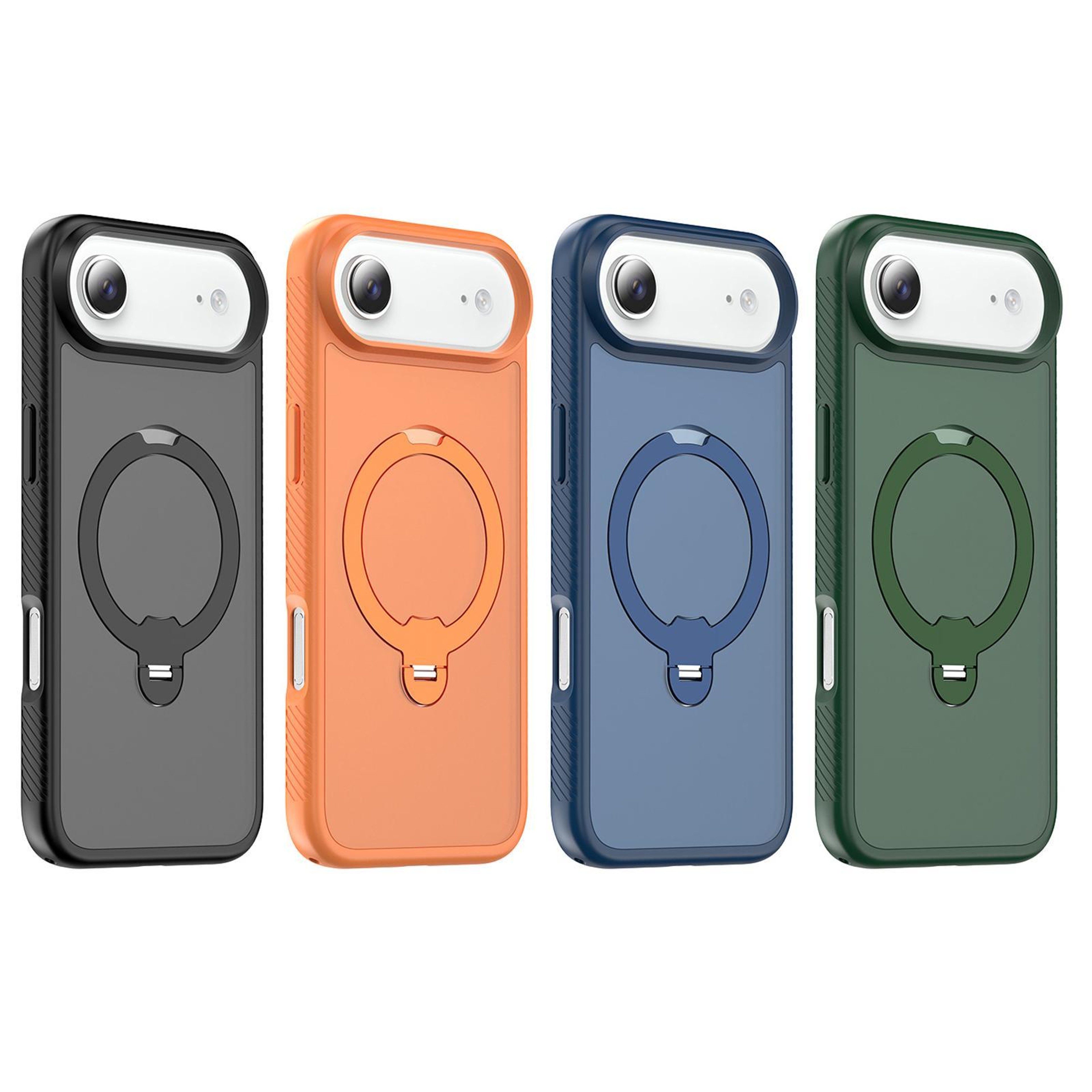 IPhone Air Magnetic Case With 360 Rotating Stand And Shockproof Protection 6