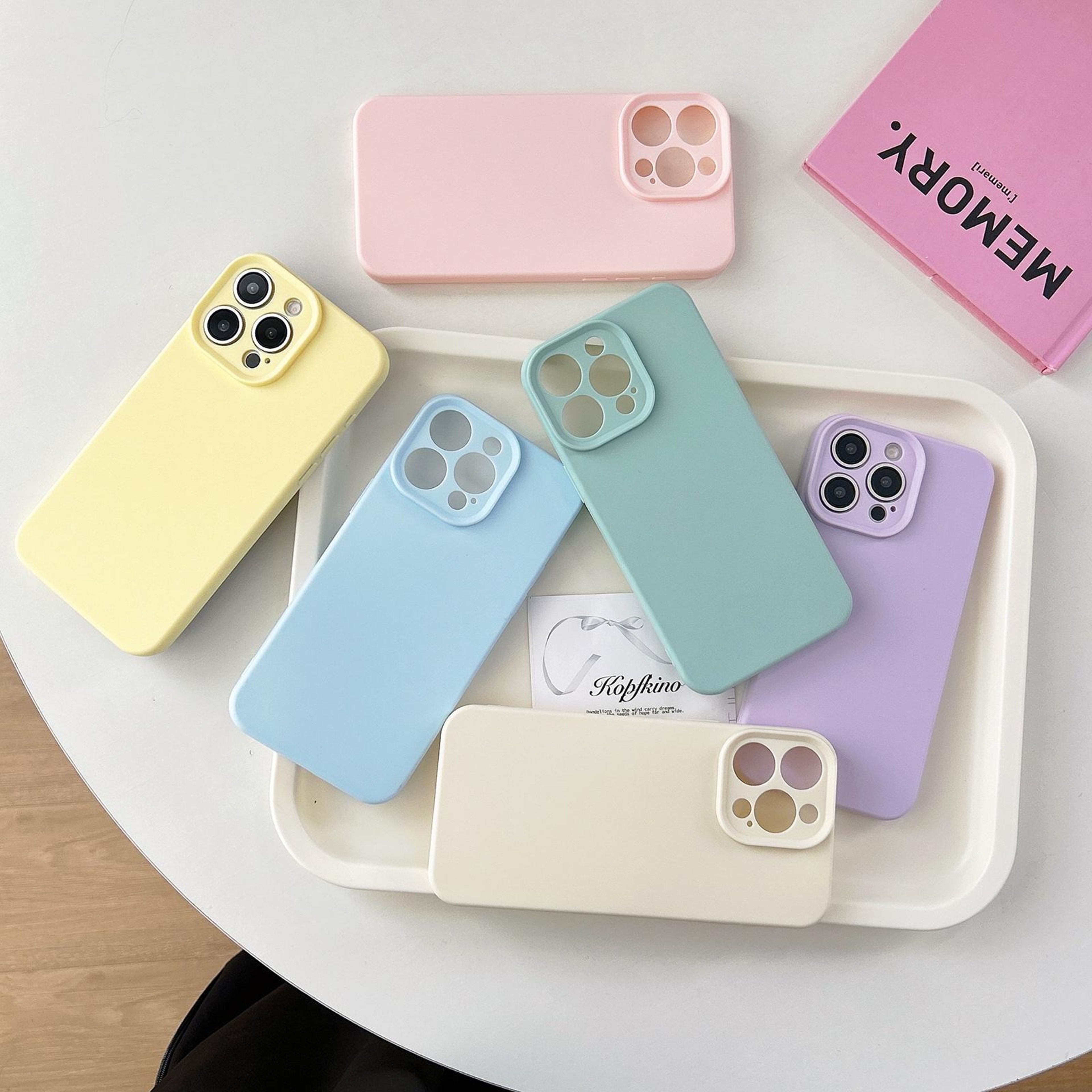 IPhone Air Silicone Case Slim Protective Cover With Raised Camera Protection 1