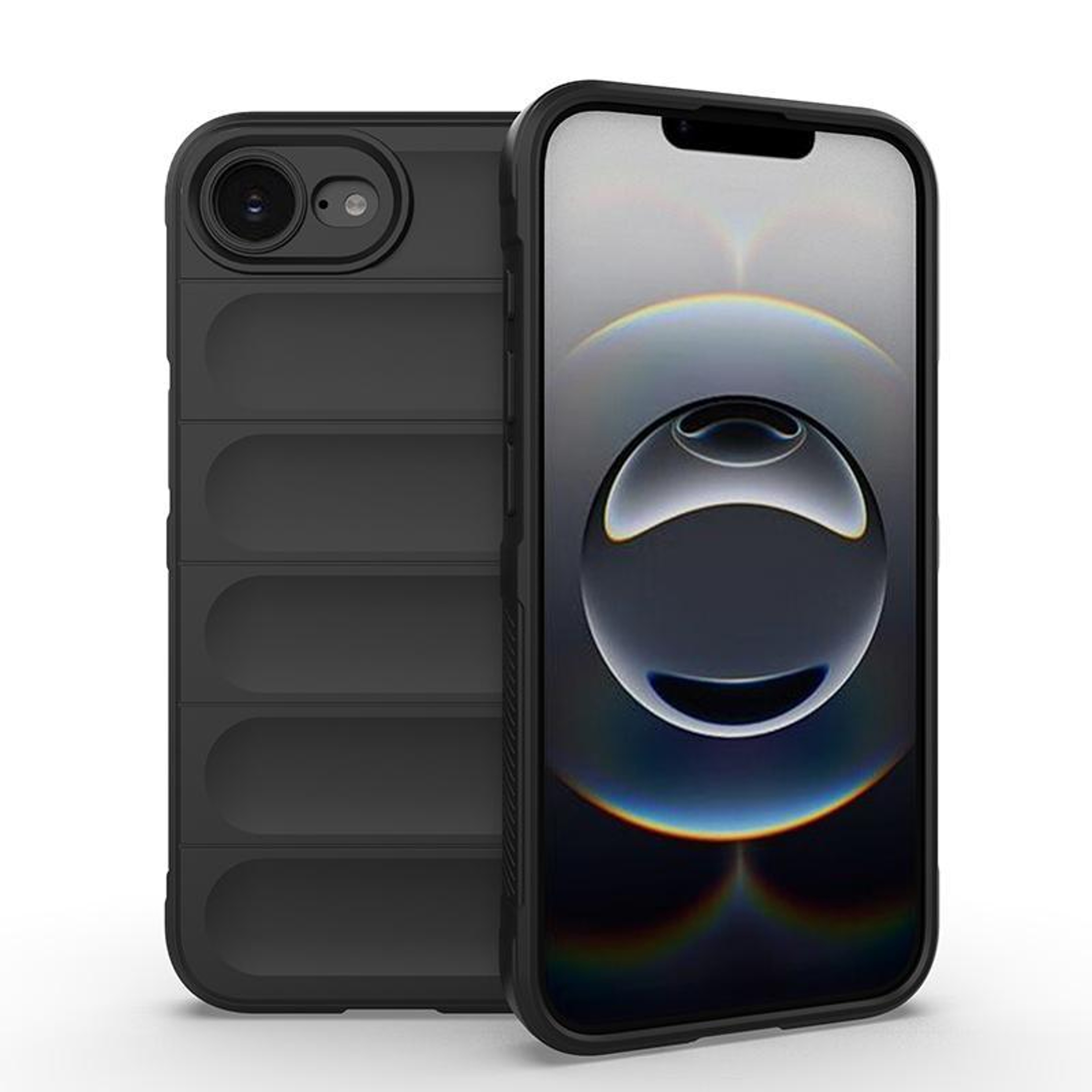 Magic Shield IPhone 17e 16e TPU Phone Case With Soft Flannel Lining 0