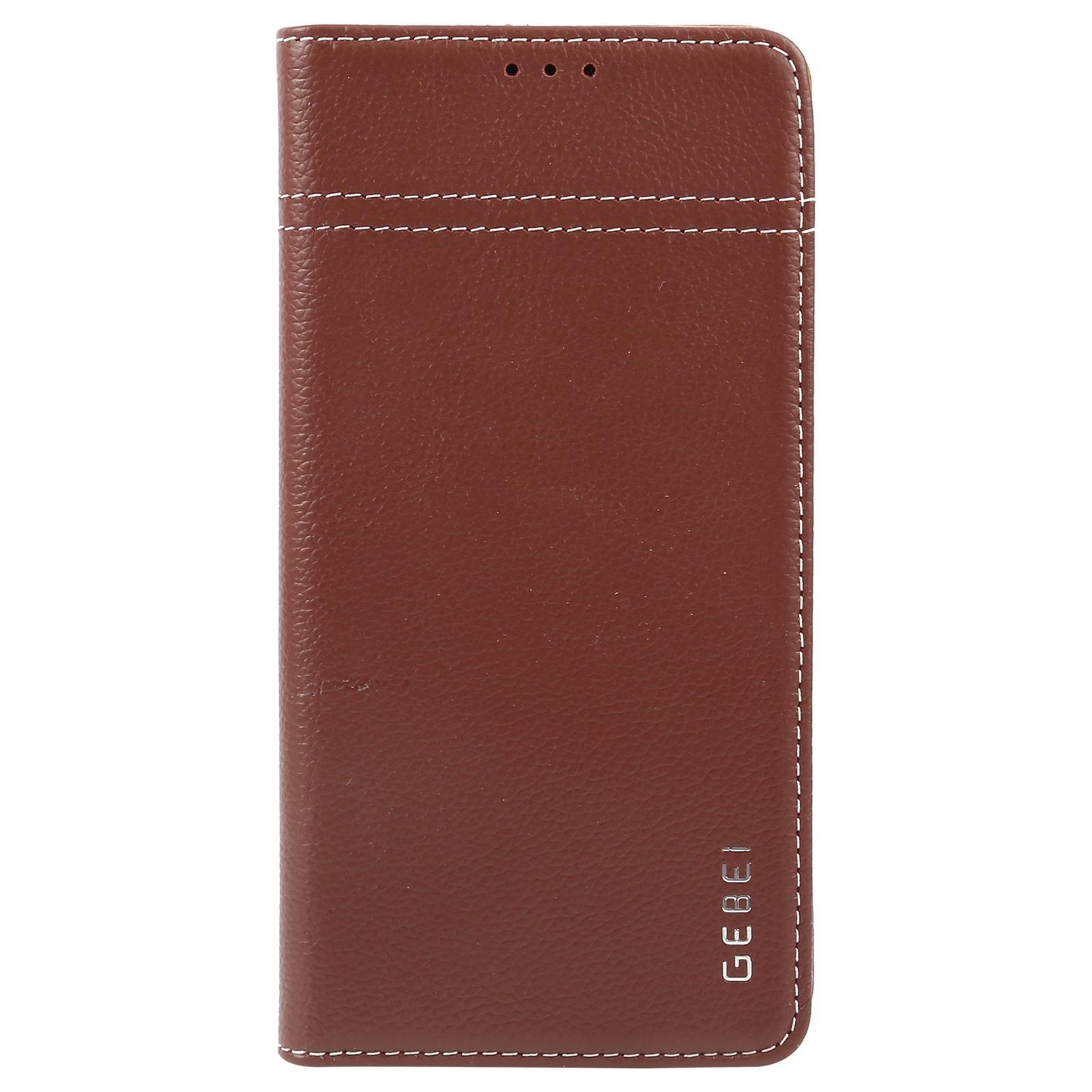 Galaxy S26 Plus 5G Top Grain Leather Flip Case With Stand 1