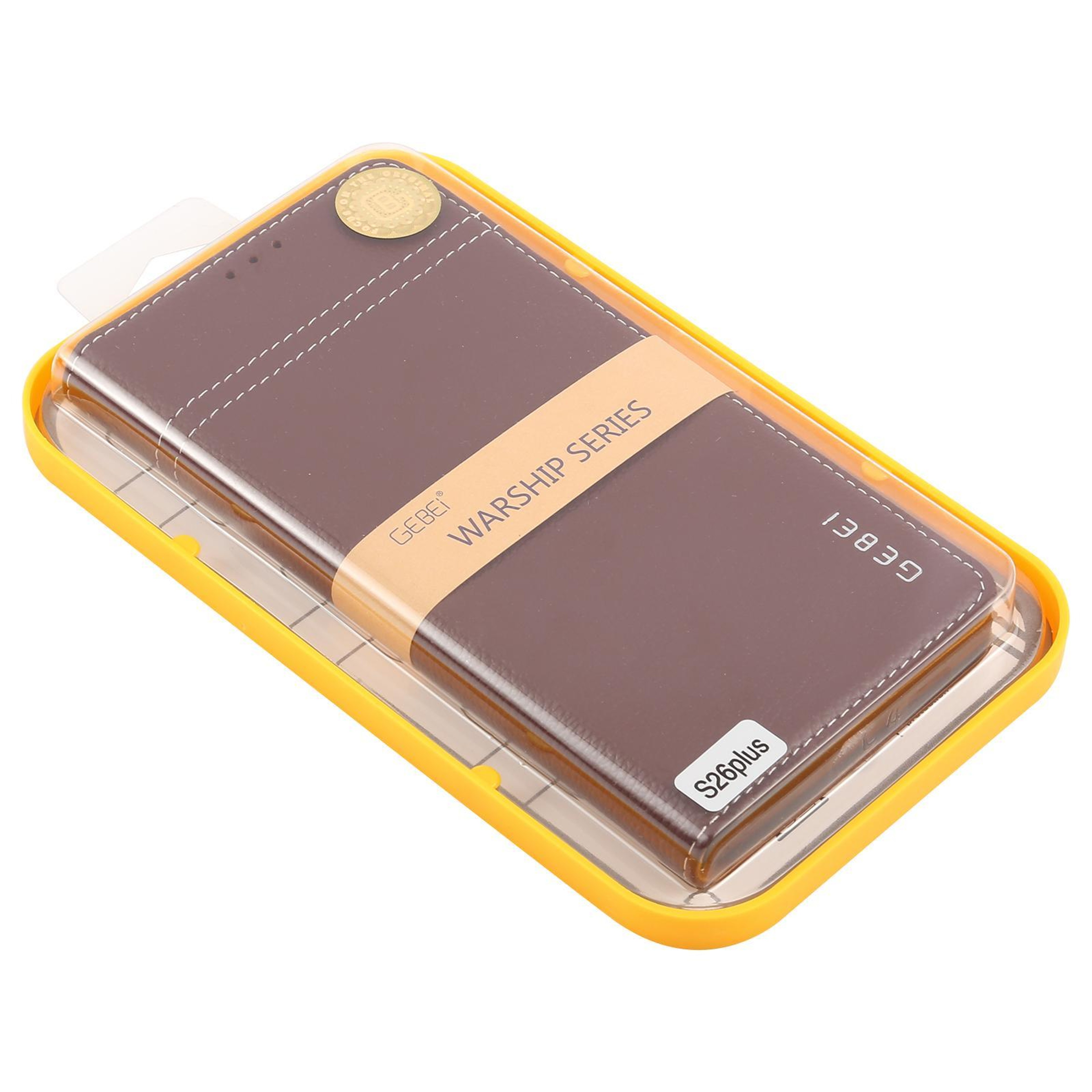 Galaxy S26 Plus 5G Top Grain Leather Flip Case With Stand 5