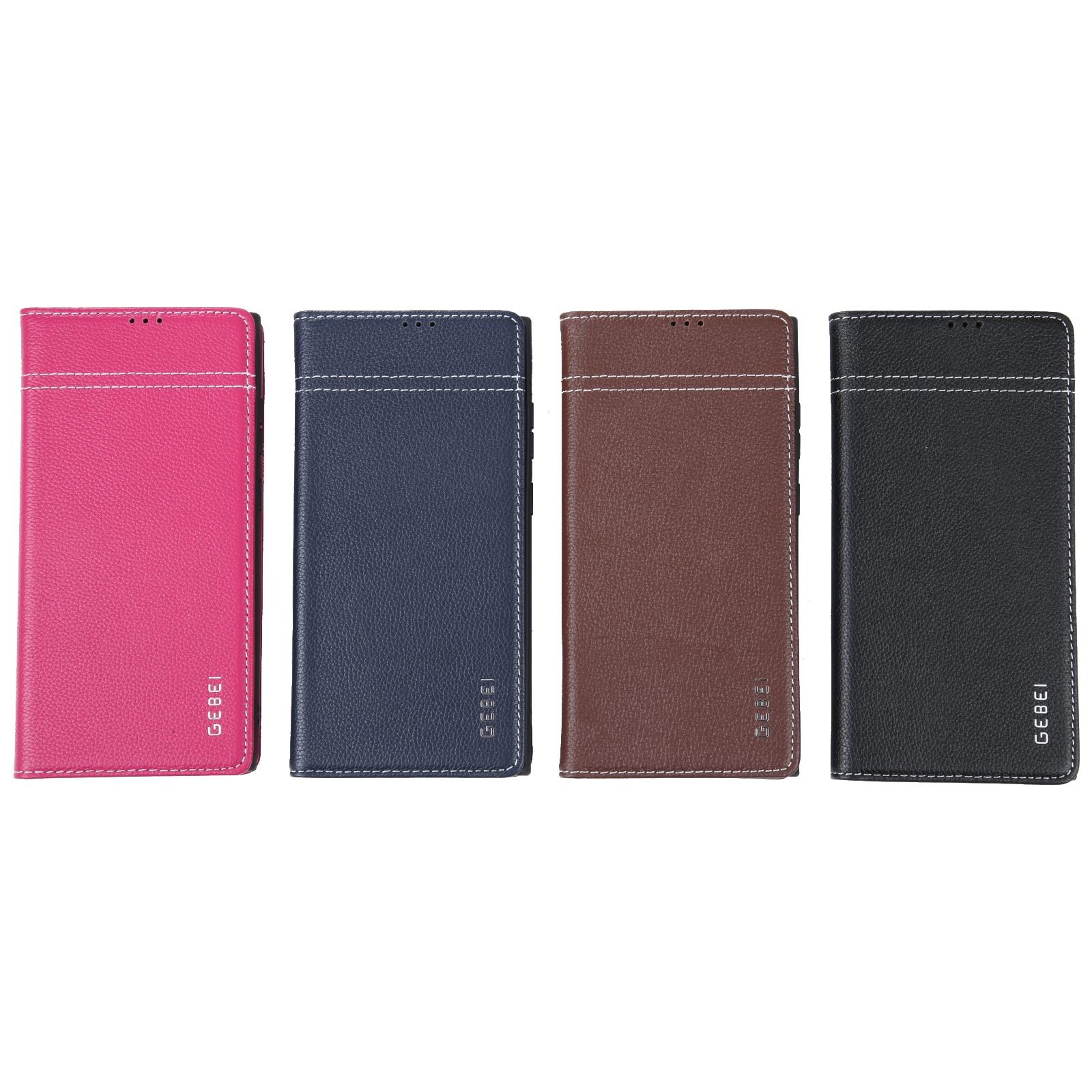 Samsung Galaxy S23 Plus 5G Genuine Leather Wallet Case With Card Slots And Stand 6