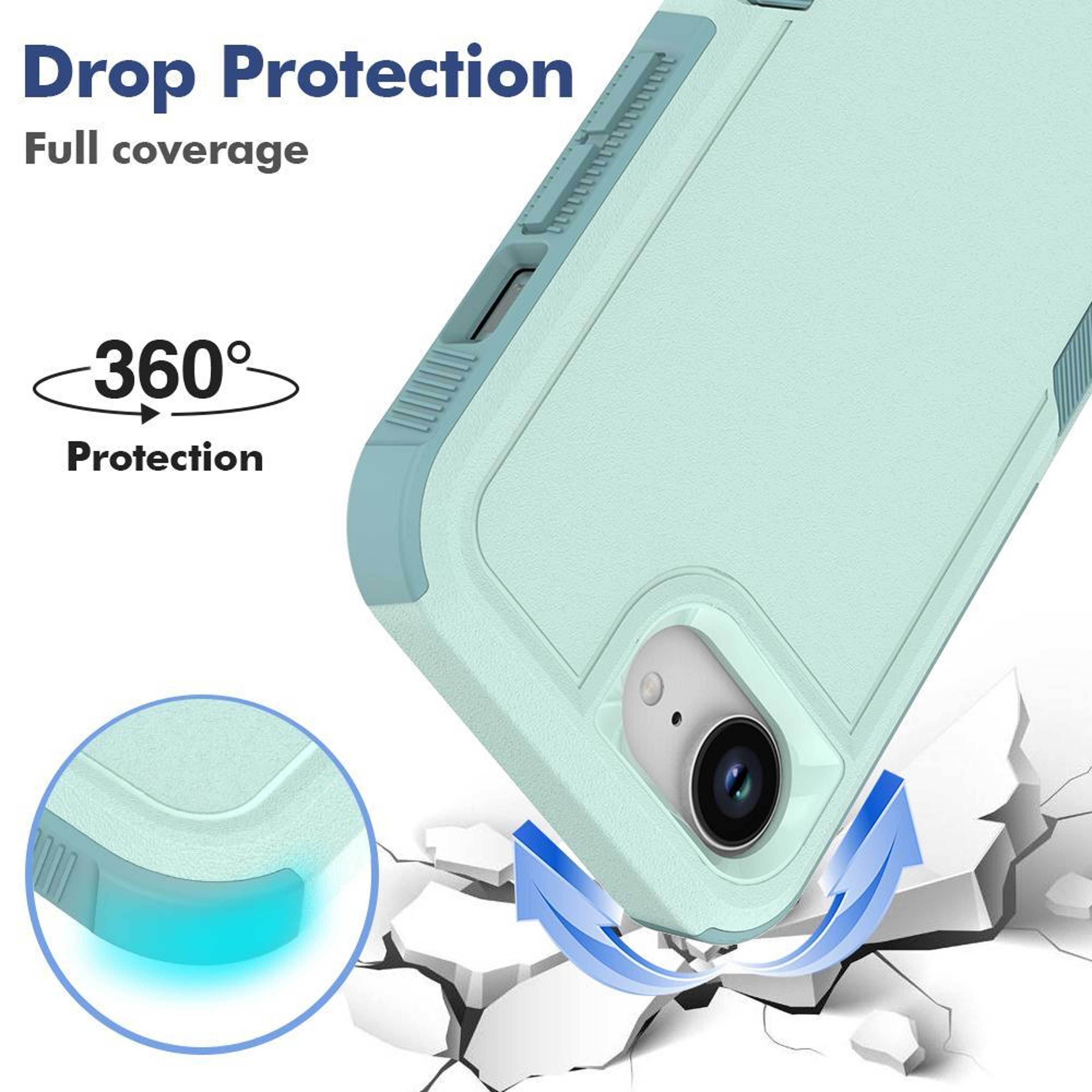 IPhone 17e Case And IPhone 16e Case Durable PC TPU Protective Cover 3