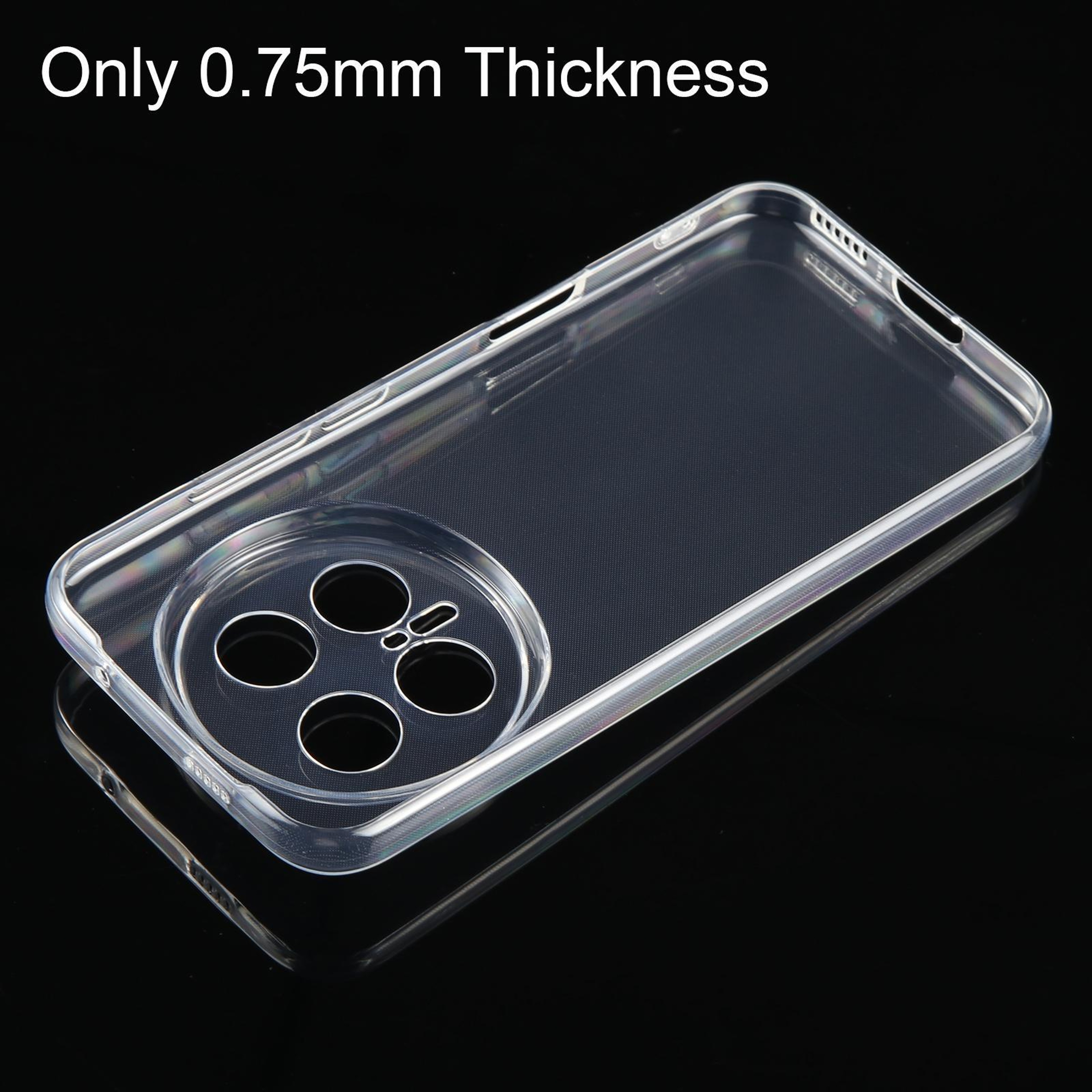 Honor Magic8 Pro Ultra Thin Transparent TPU Case Slim Clear Protective Cover – view 5