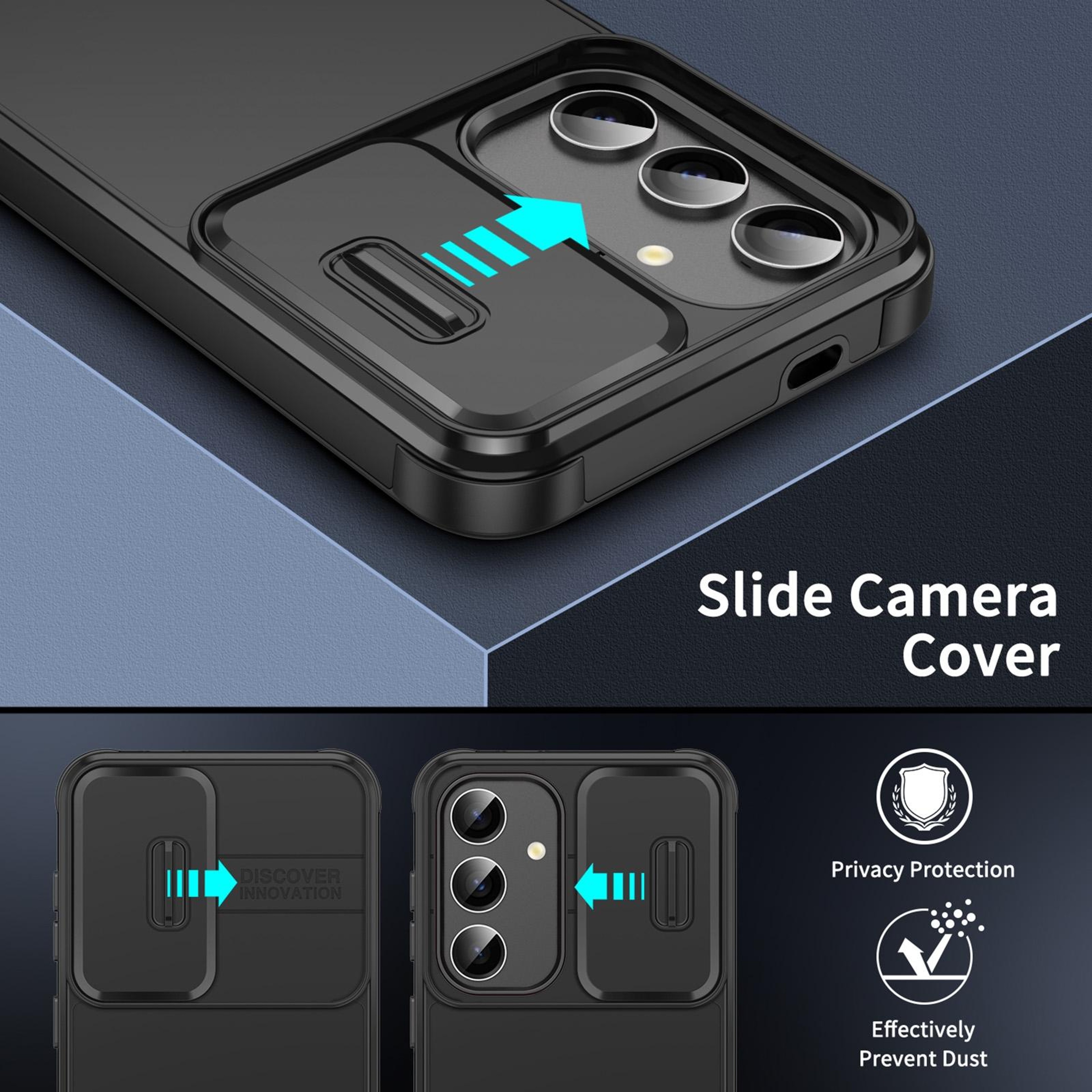 Samsung Galaxy S23 FE 5G CamShield Protective Case With Sliding Camera Cover 3