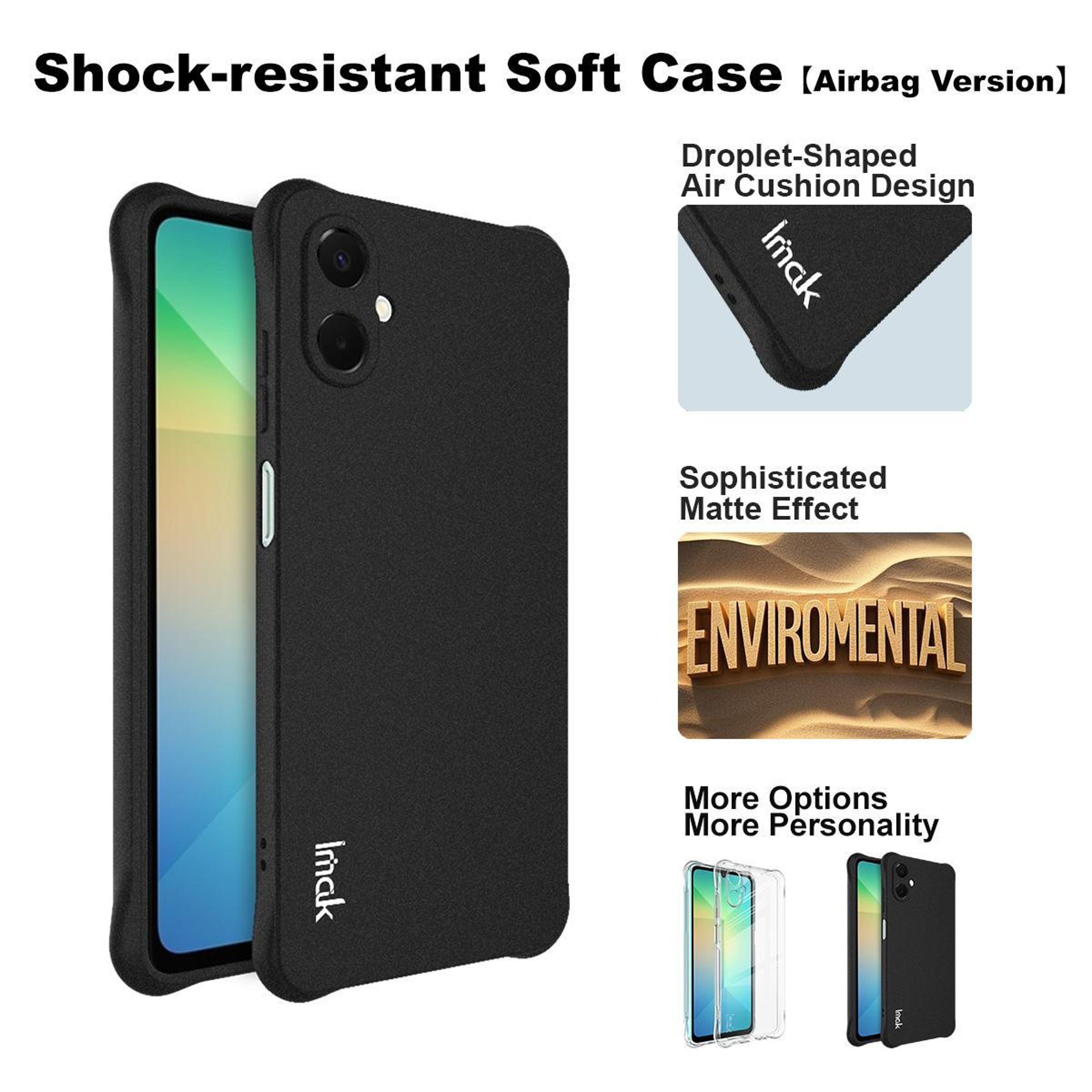 Samsung Galaxy A06 5G Case With Shockproof Airbag Protection And TPU Cover 1