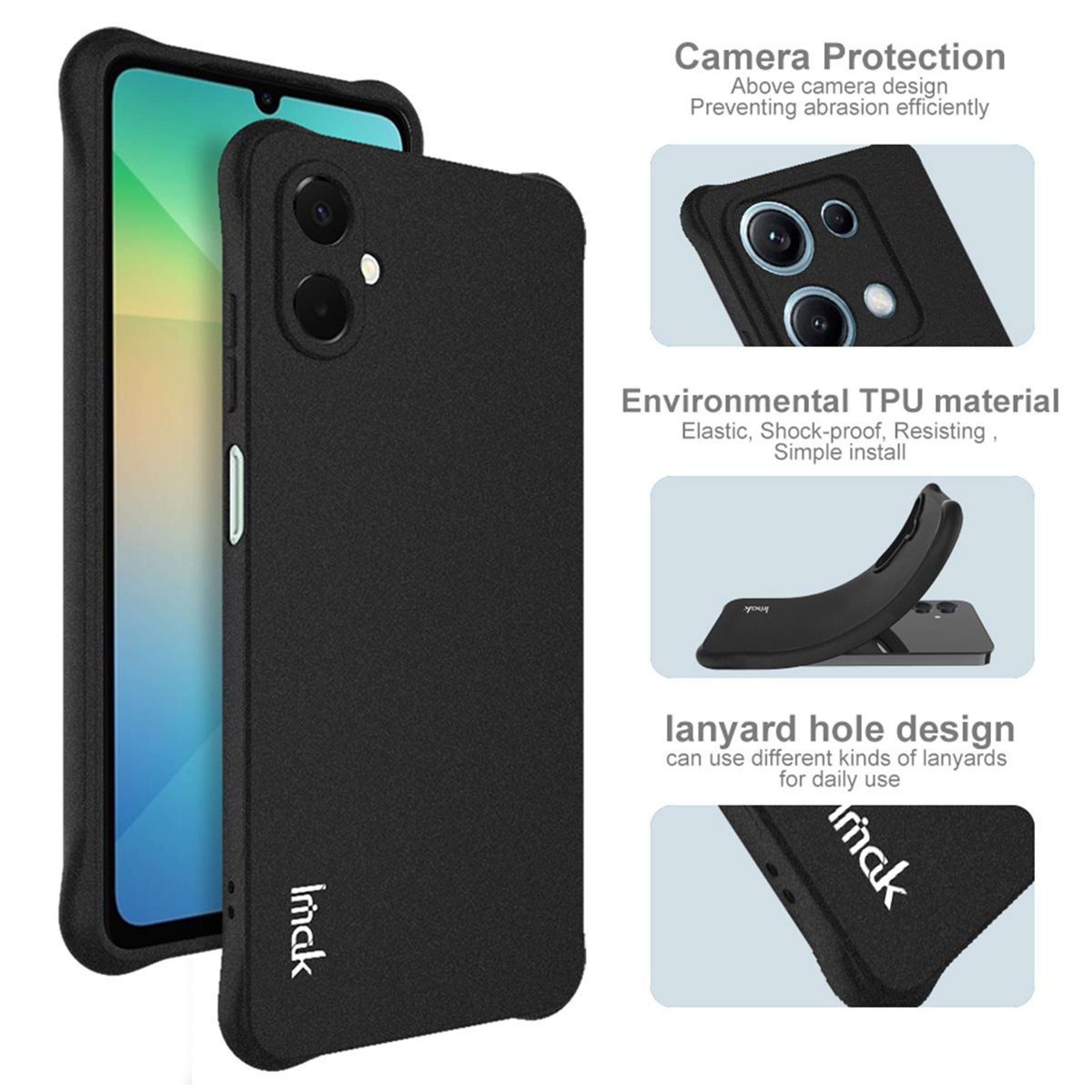 Samsung Galaxy A06 5G Case With Shockproof Airbag Protection And TPU Cover 4