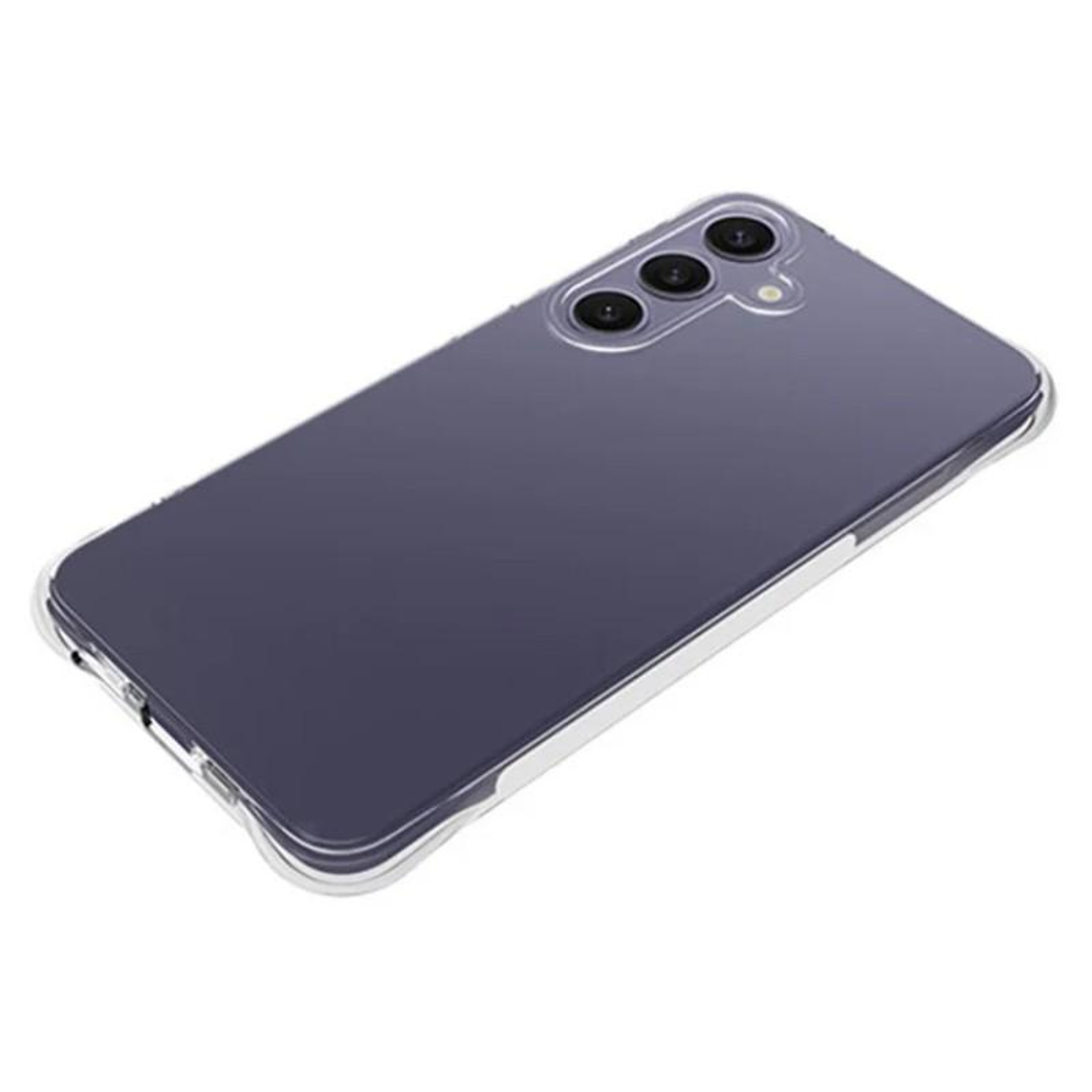 Galaxy S25 Plus Case Clear Shockproof TPU Cover with Screen Protector – view 5