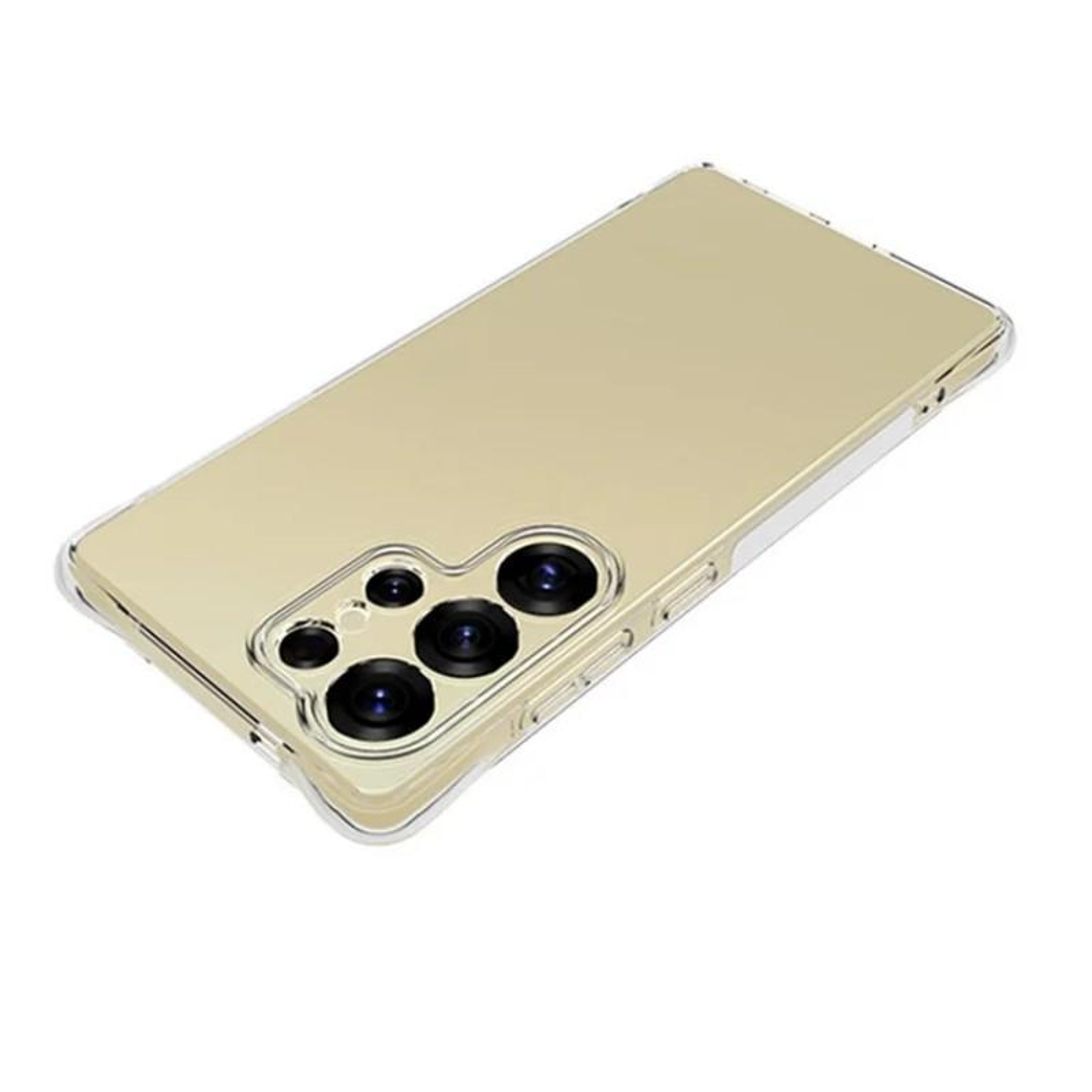 Galaxy S25 Ultra Clear Shockproof TPU Case with Screen Protector – view 6