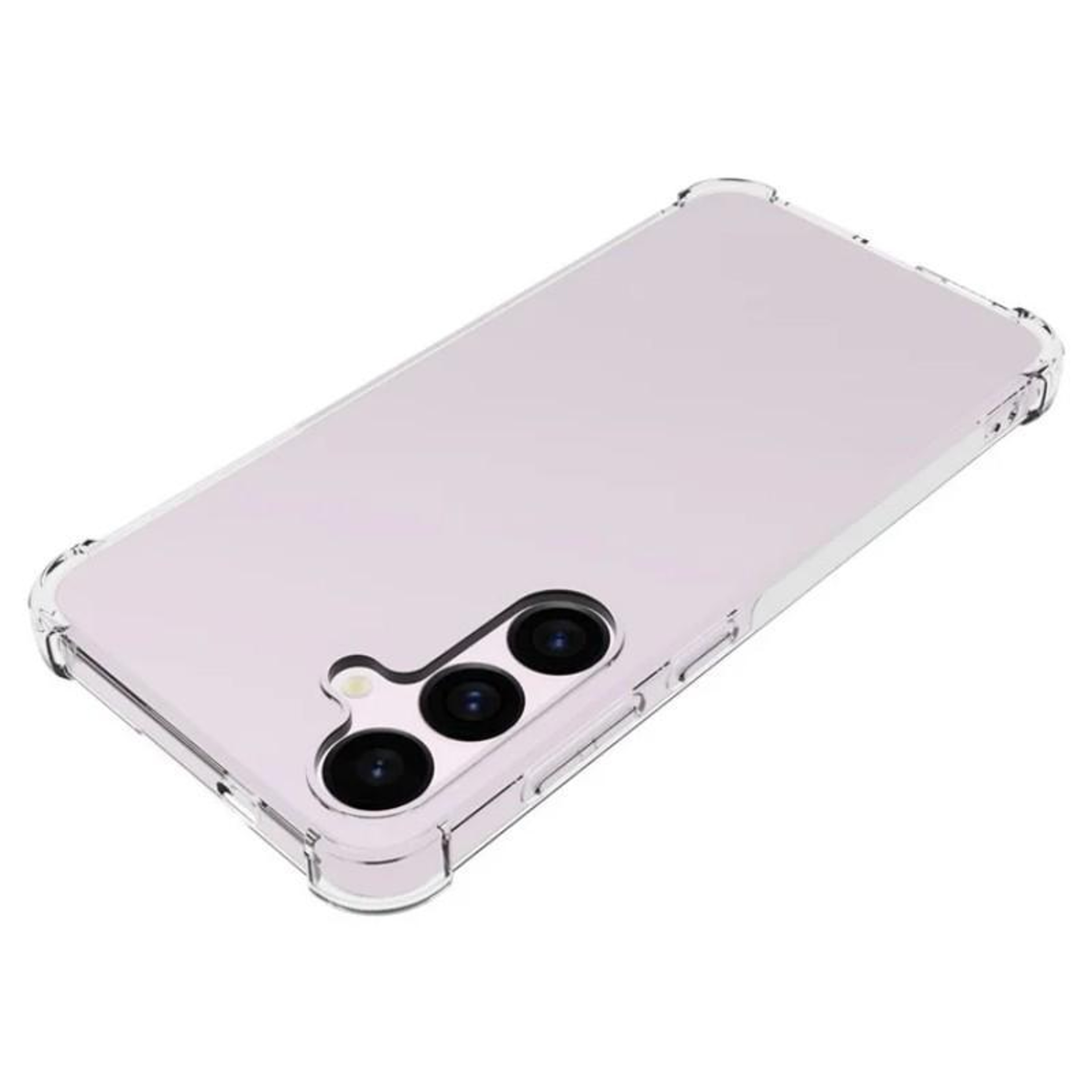 Samsung Galaxy S24 Plus Clear TPU Shockproof Case with Screen Protector – view 6