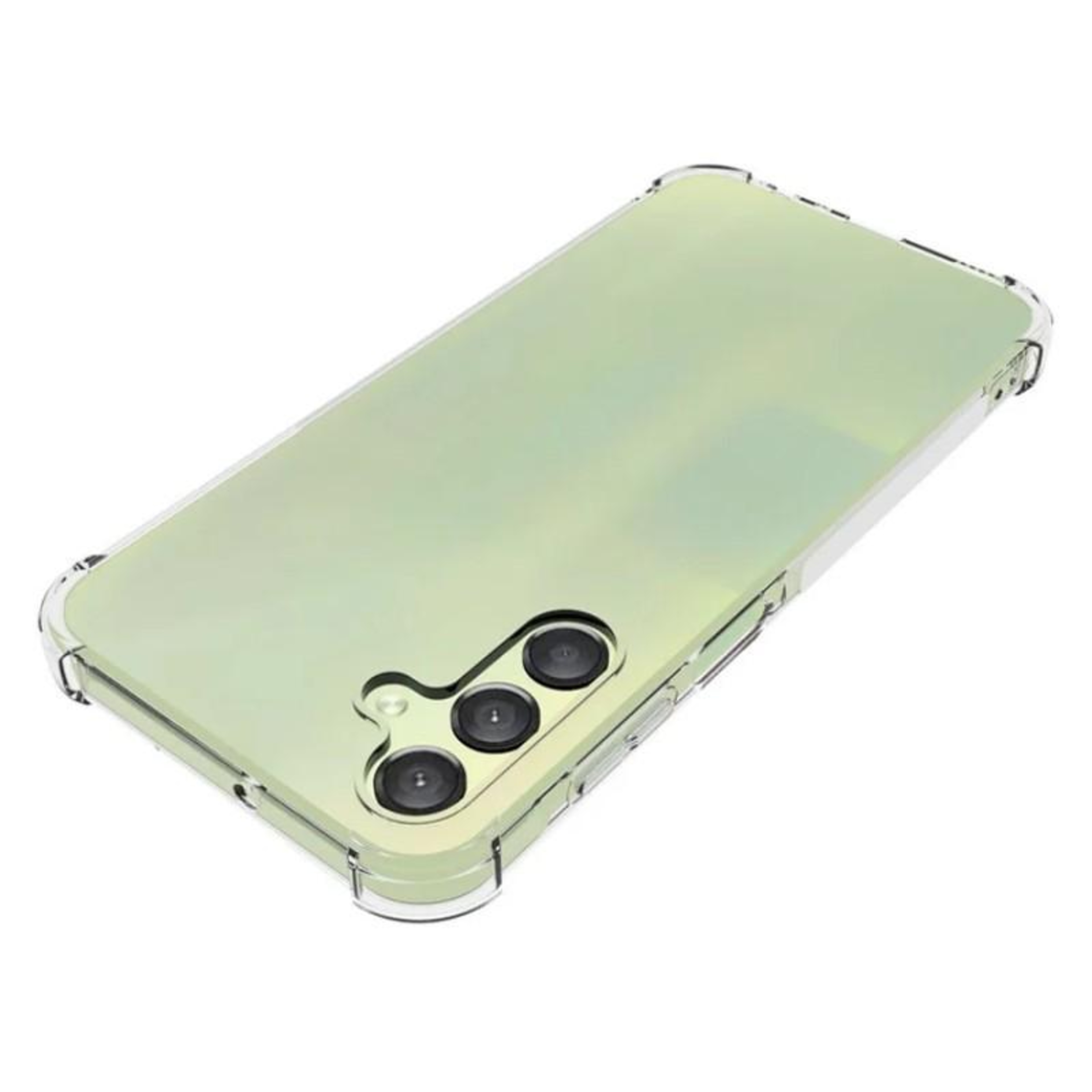 Samsung Galaxy A15 Case Clear Shockproof TPU Cover with Screen Protector – view 6