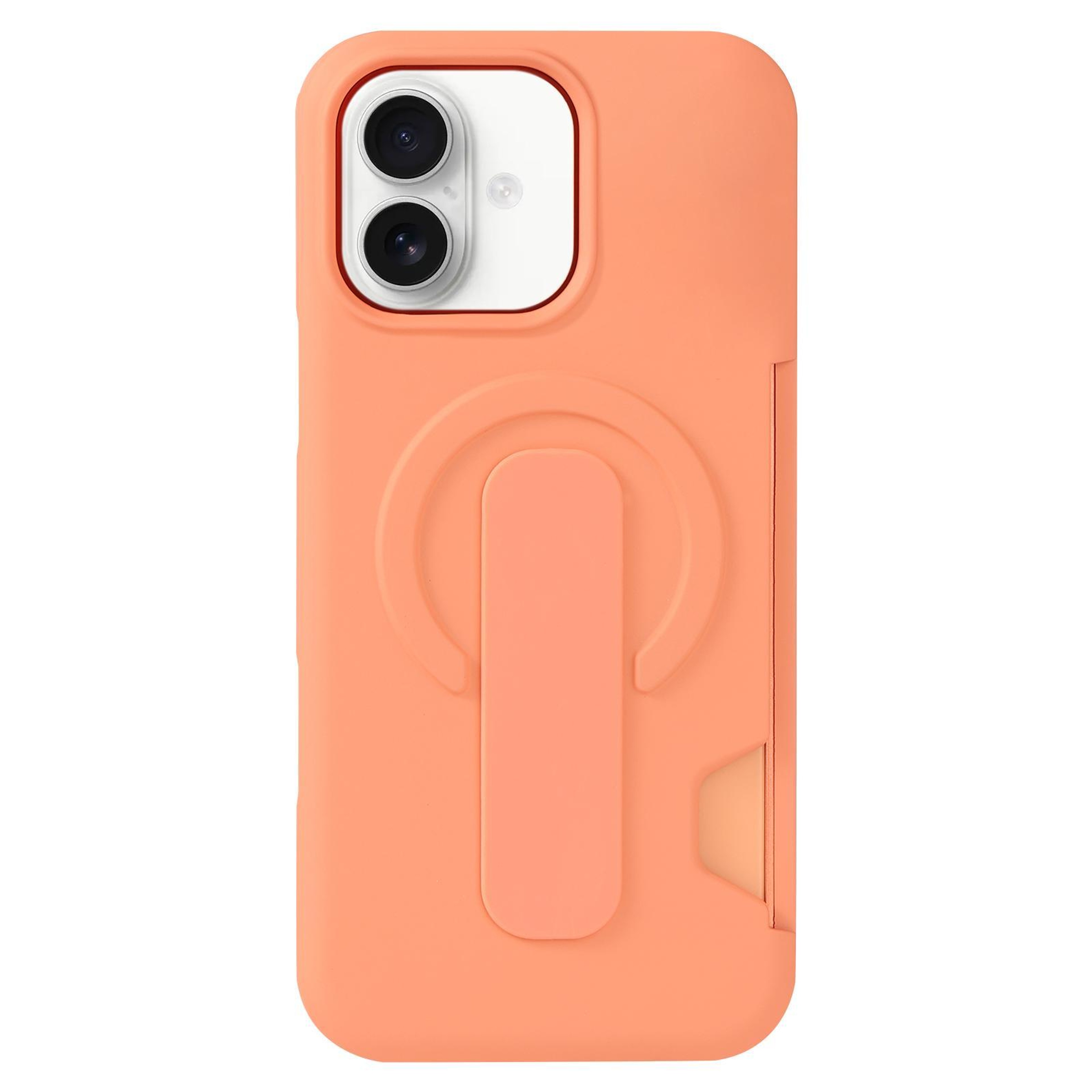 IPhone 17 Magnetic Wallet Case With Card Holder And Kickstand 0
