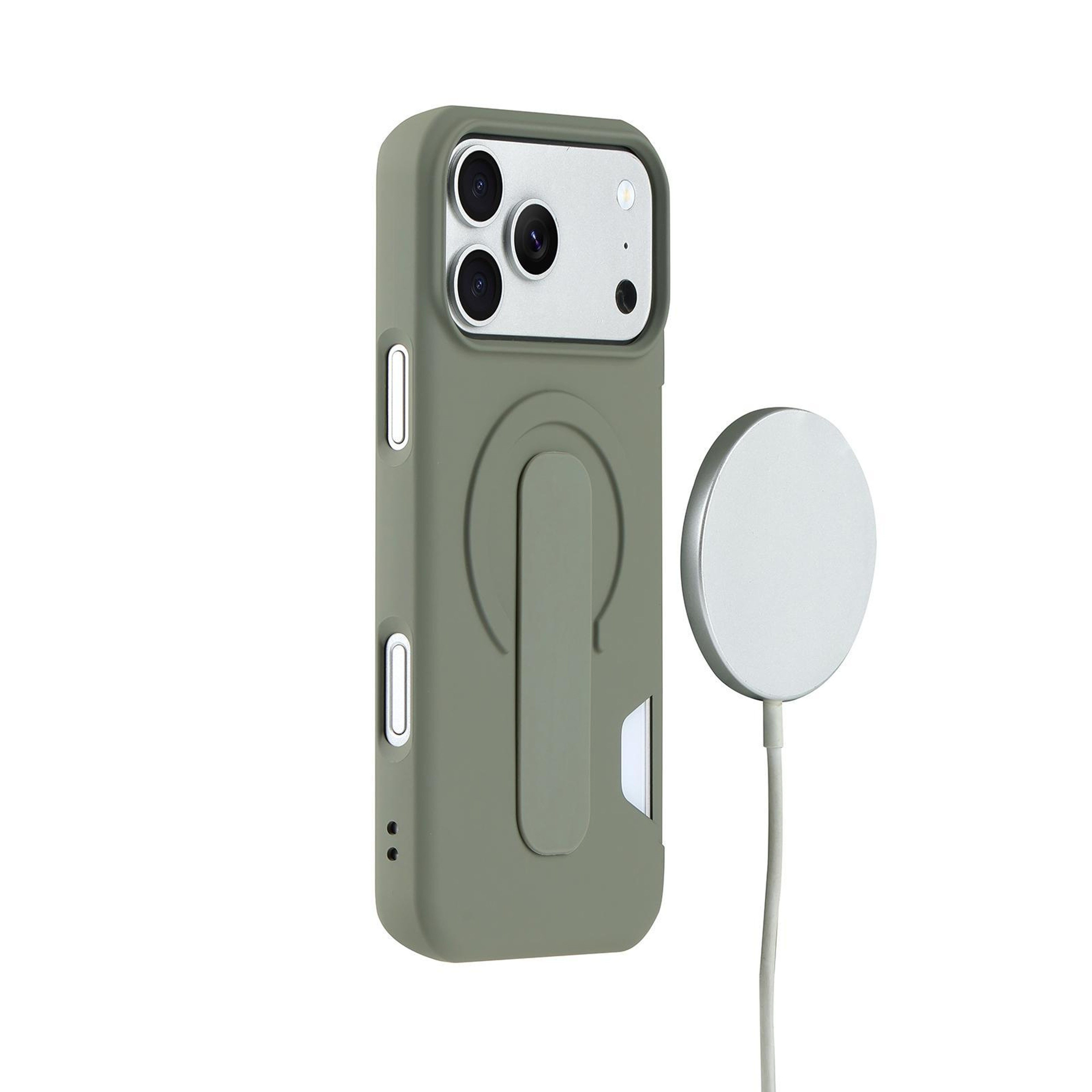 IPhone 14 Pro Case With Card Holder Magnetic Wireless Charging And Kickstand 1