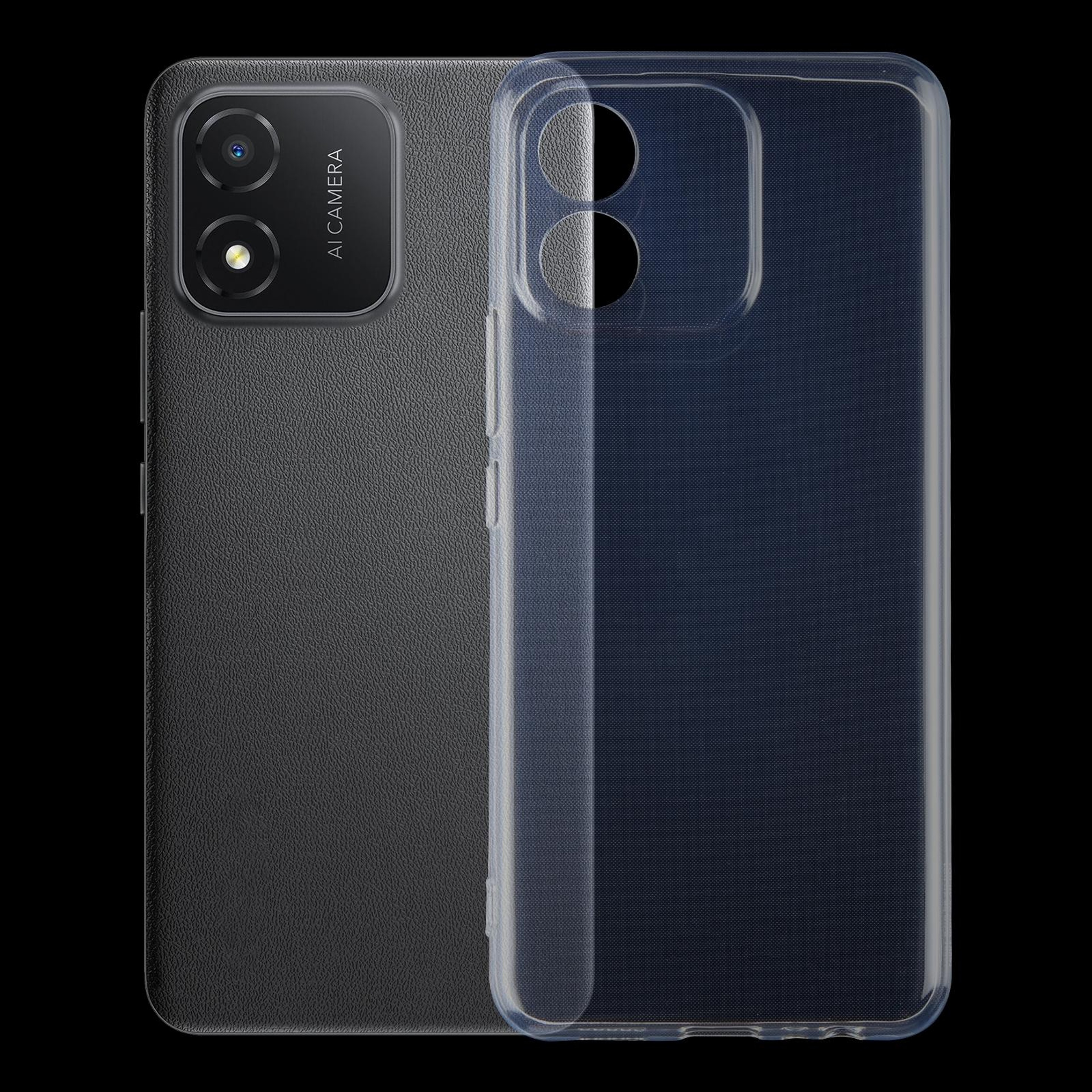 Honor X5 Ultra-Thin Clear TPU Case Slim Protective Phone Cover – view 1