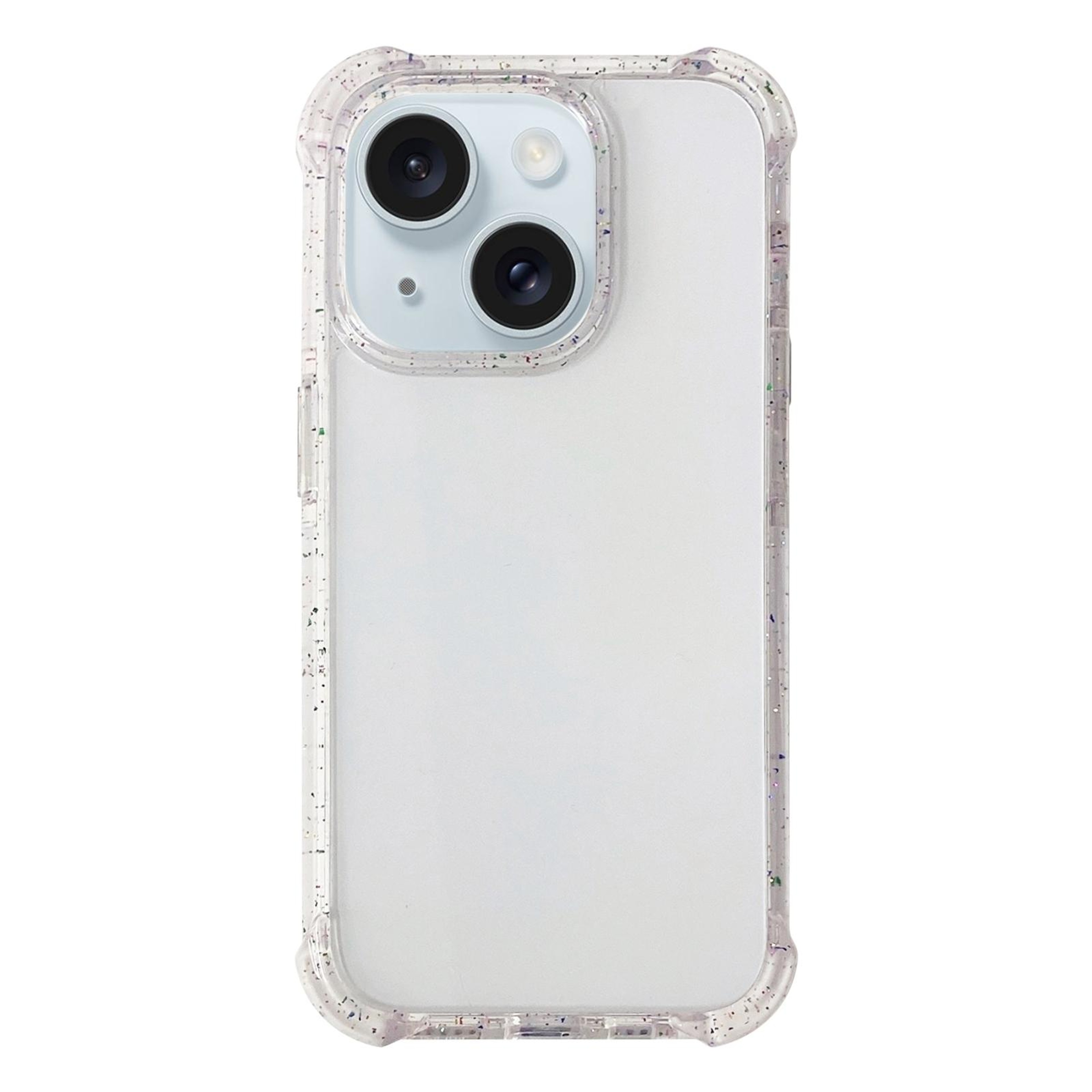 ClearGuard iPhone 15 Plus Clear Case with Raised Screen and Camera Protection – view 1