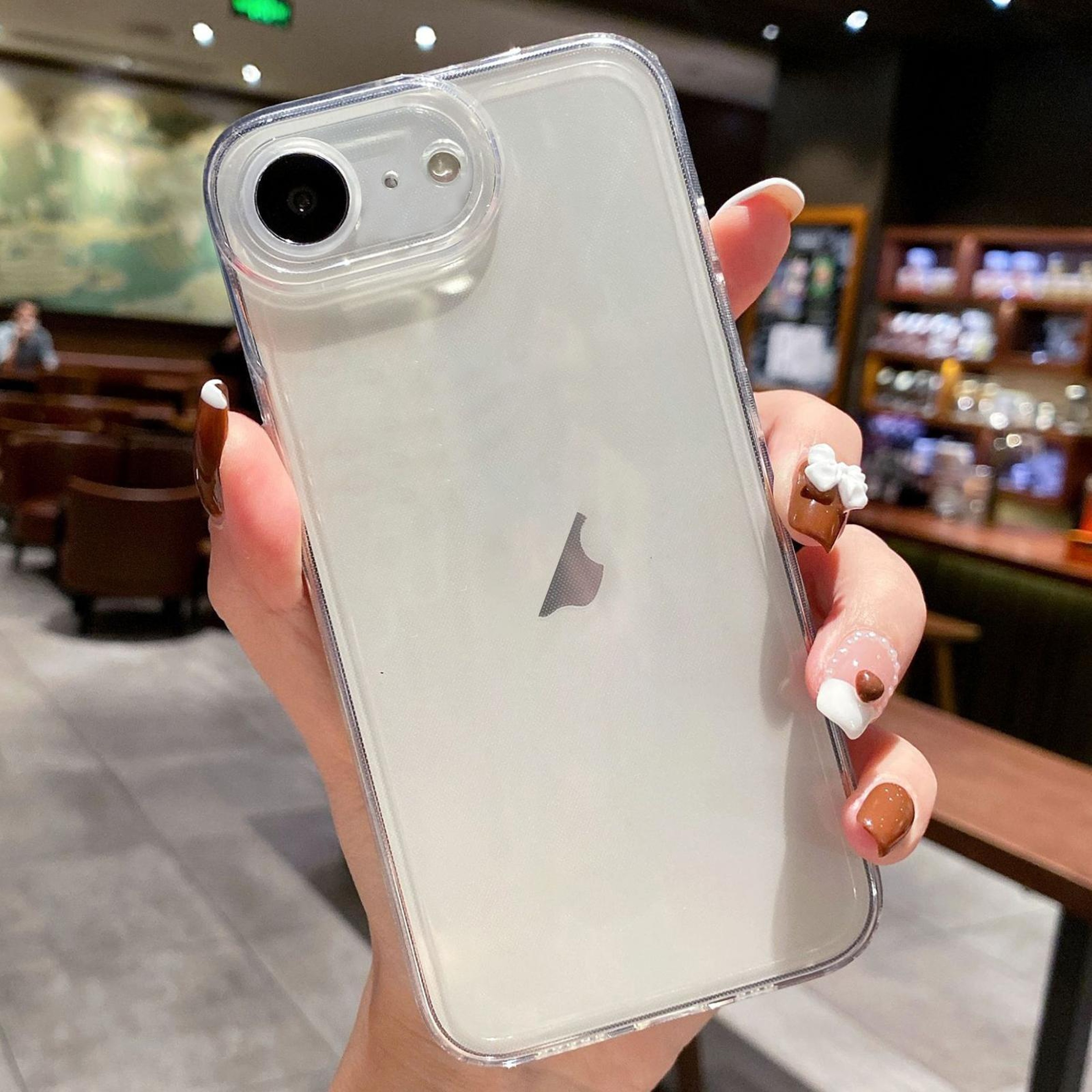 Angel Eye Clear TPU Case for iPhone 17e / 16e with Full Edge & Corner Protection – view 1