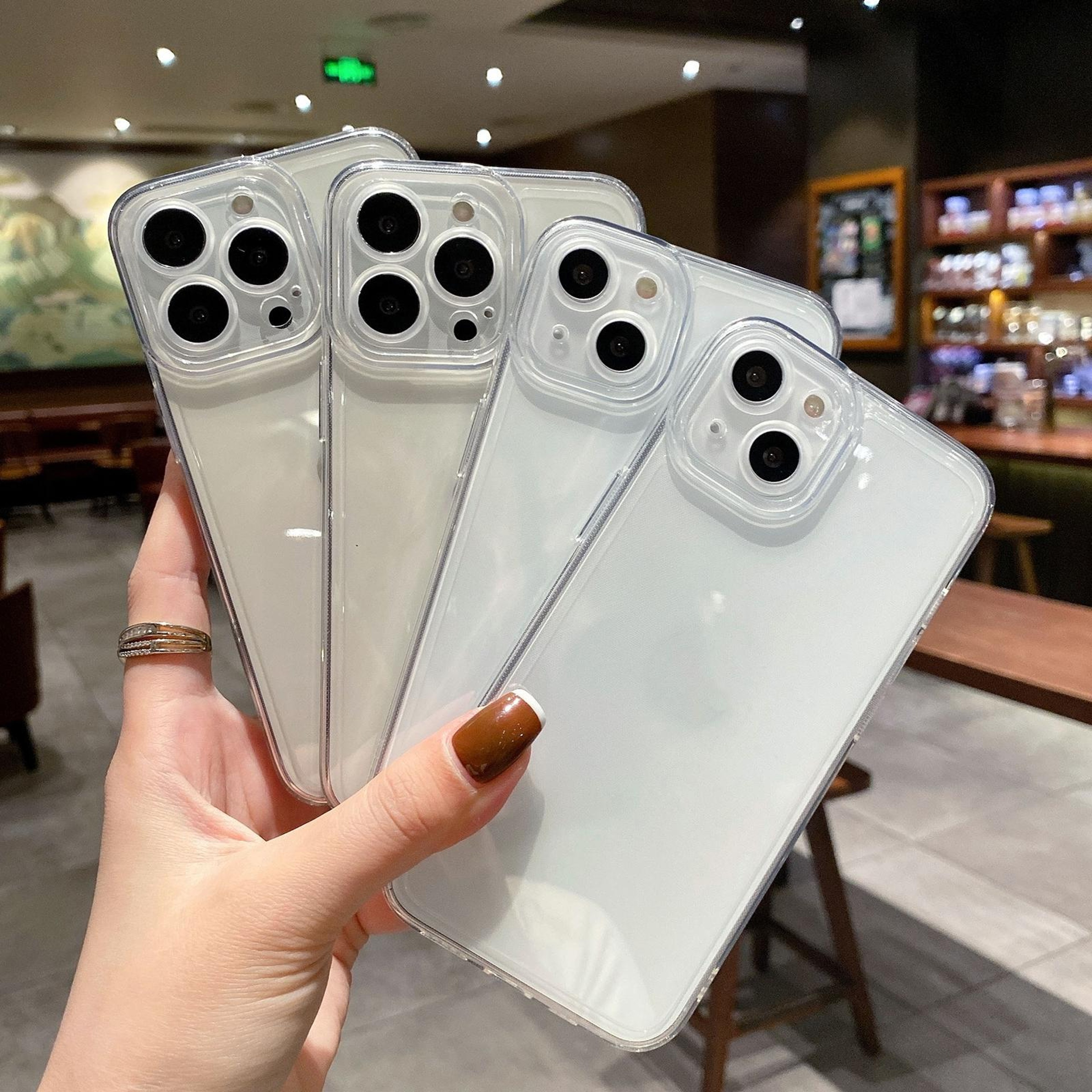 iPhone 17 Pro Max Clear TPU Case with Full Edge Shockproof Protection – view 6