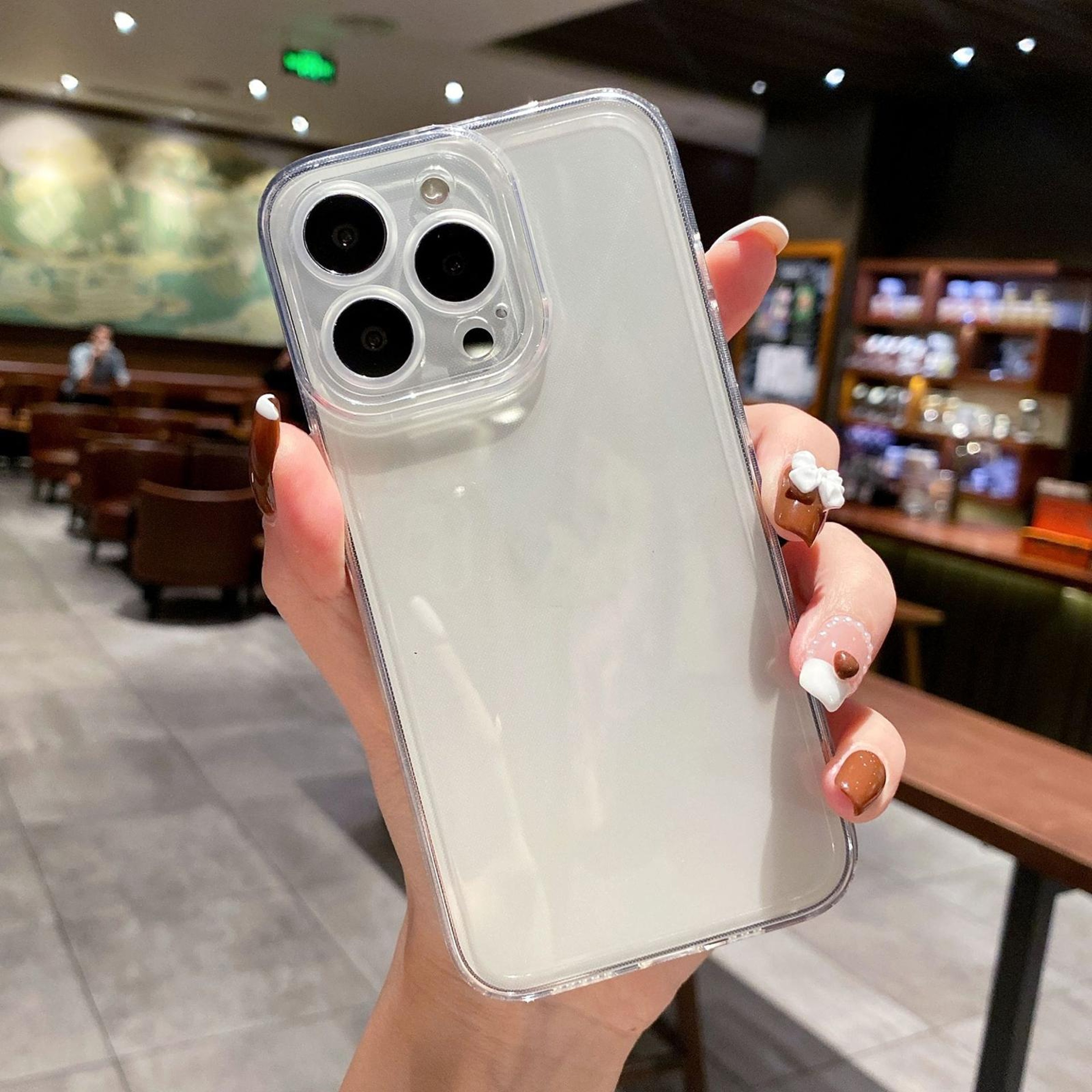 Angel Eye iPhone 17 Pro Clear Case with Shockproof TPU Protection – view 4