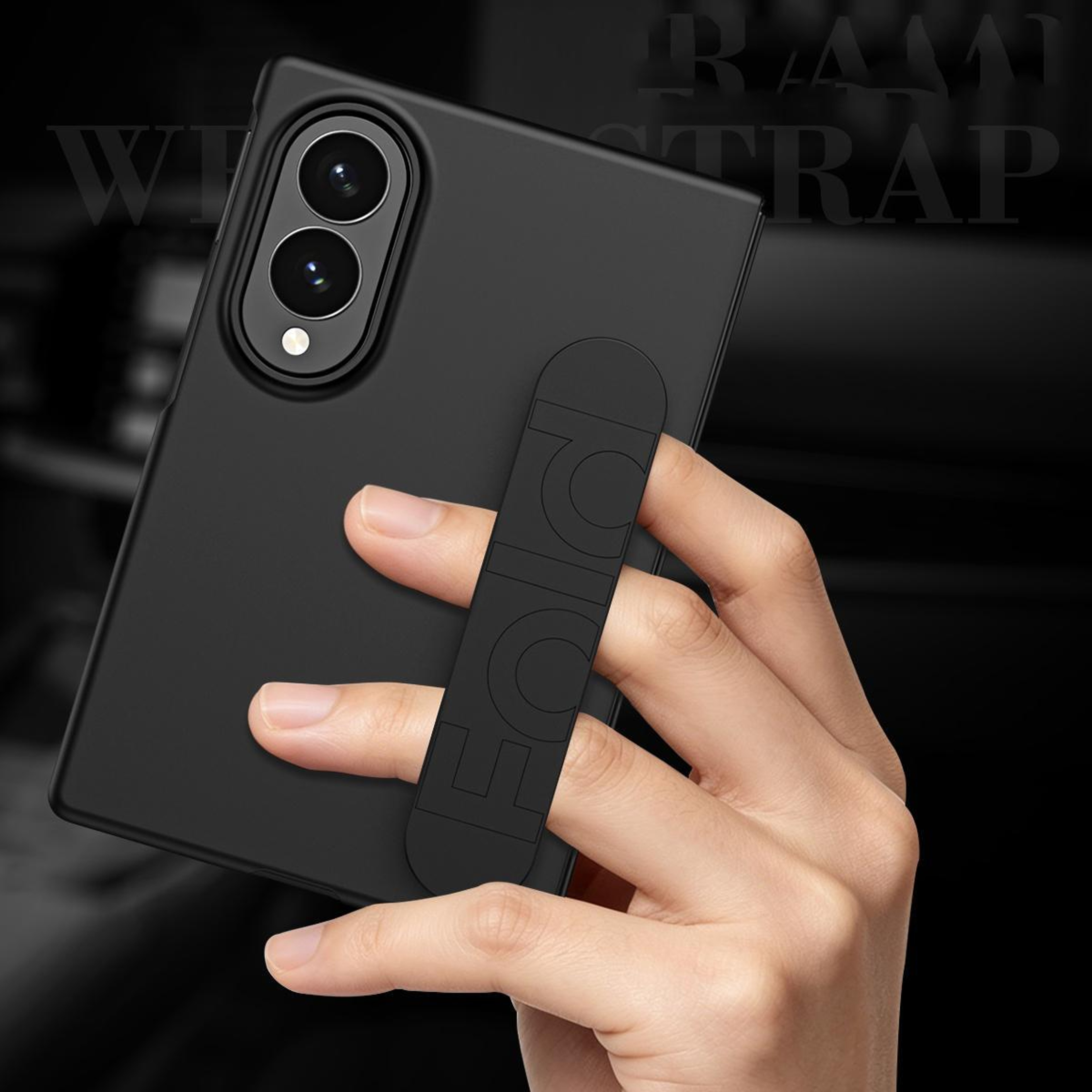Galaxy Z Fold8 5G Shockproof Phone Case With Elastic Wrist Grip And SoftTouch Protection 6