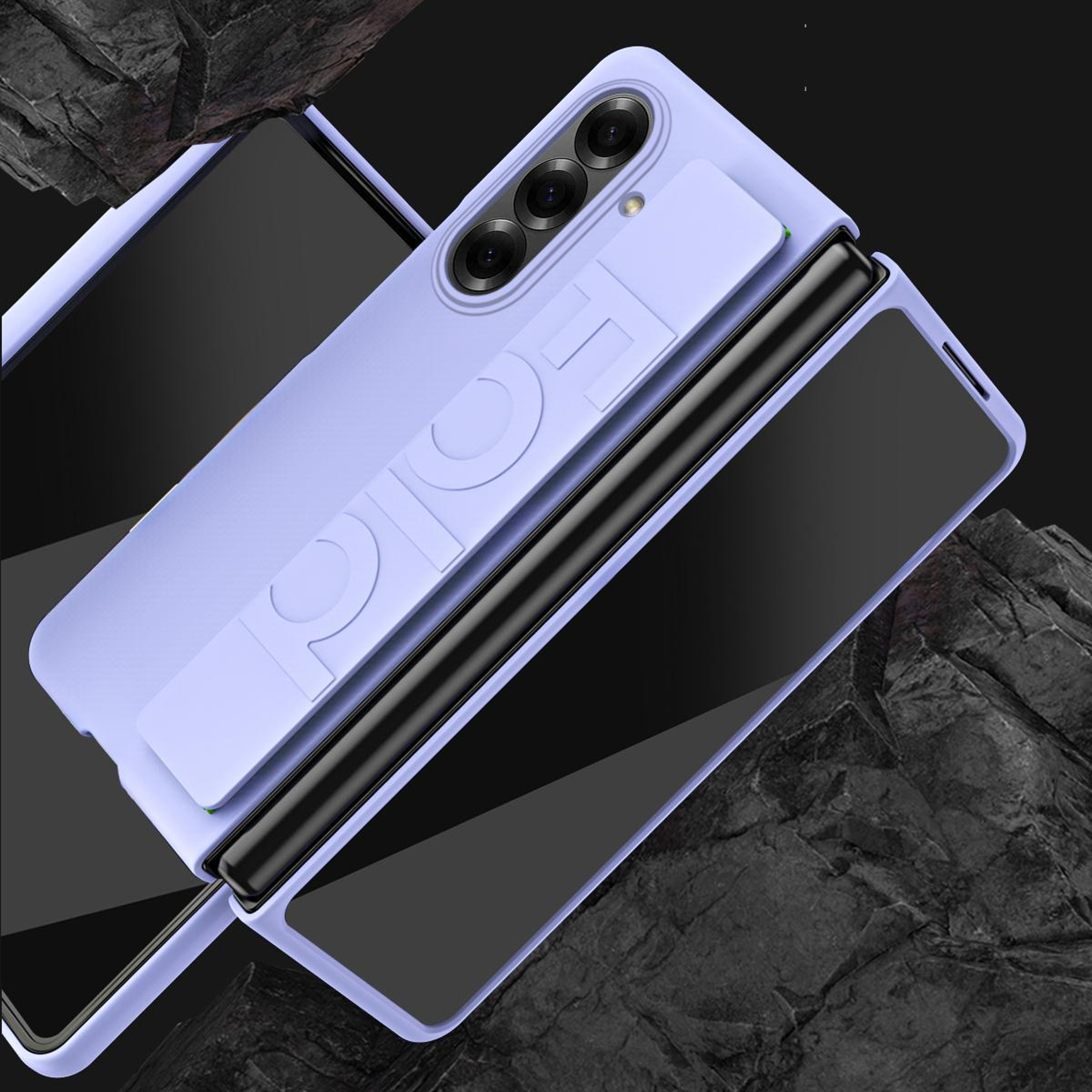 Galaxy Z Fold8 Ultra 5G Shockproof Phone Case With Elastic Wrist Grip 4
