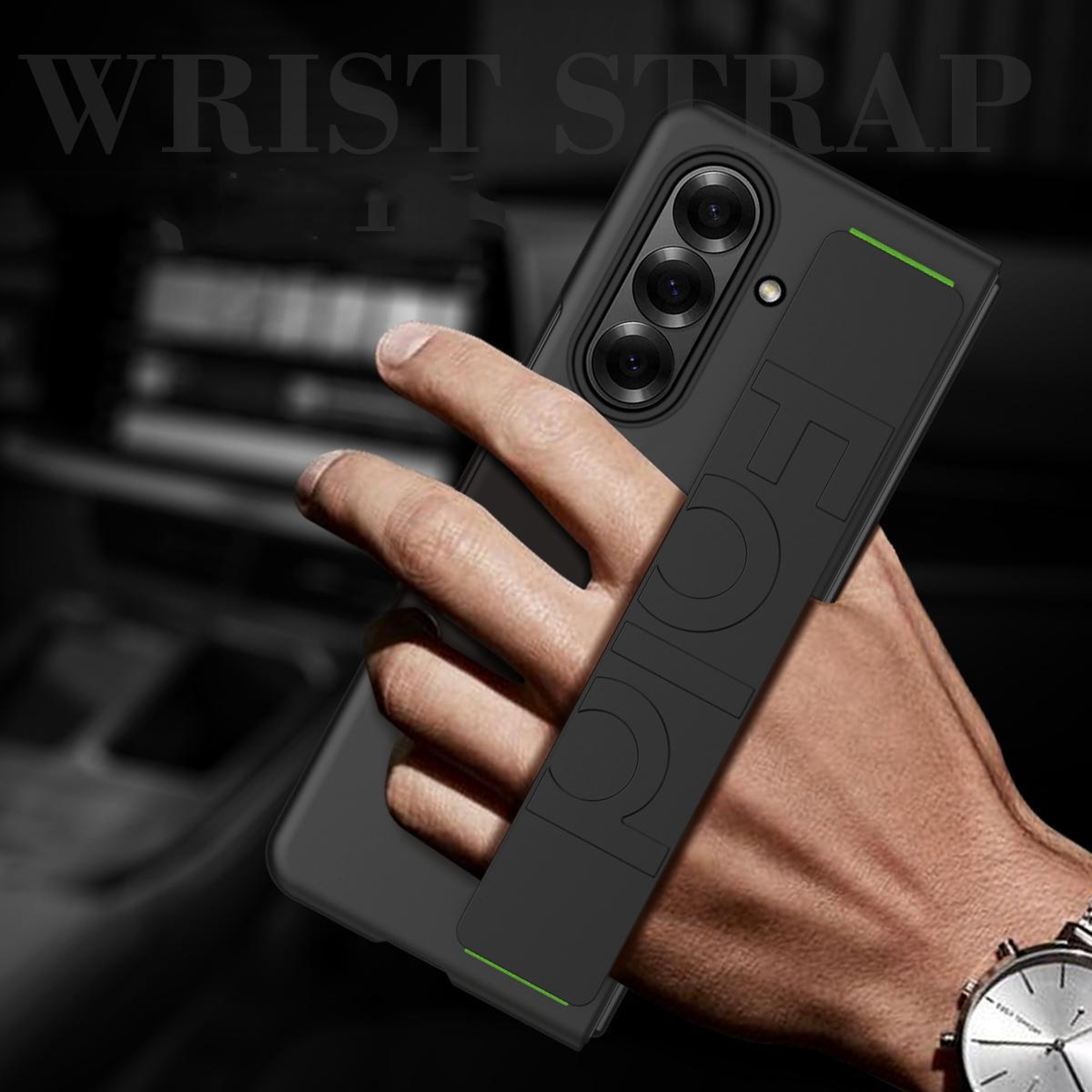 Galaxy Z Fold7 5G Shockproof Wrist Grip Case With SoftTouch Protective Cover 6