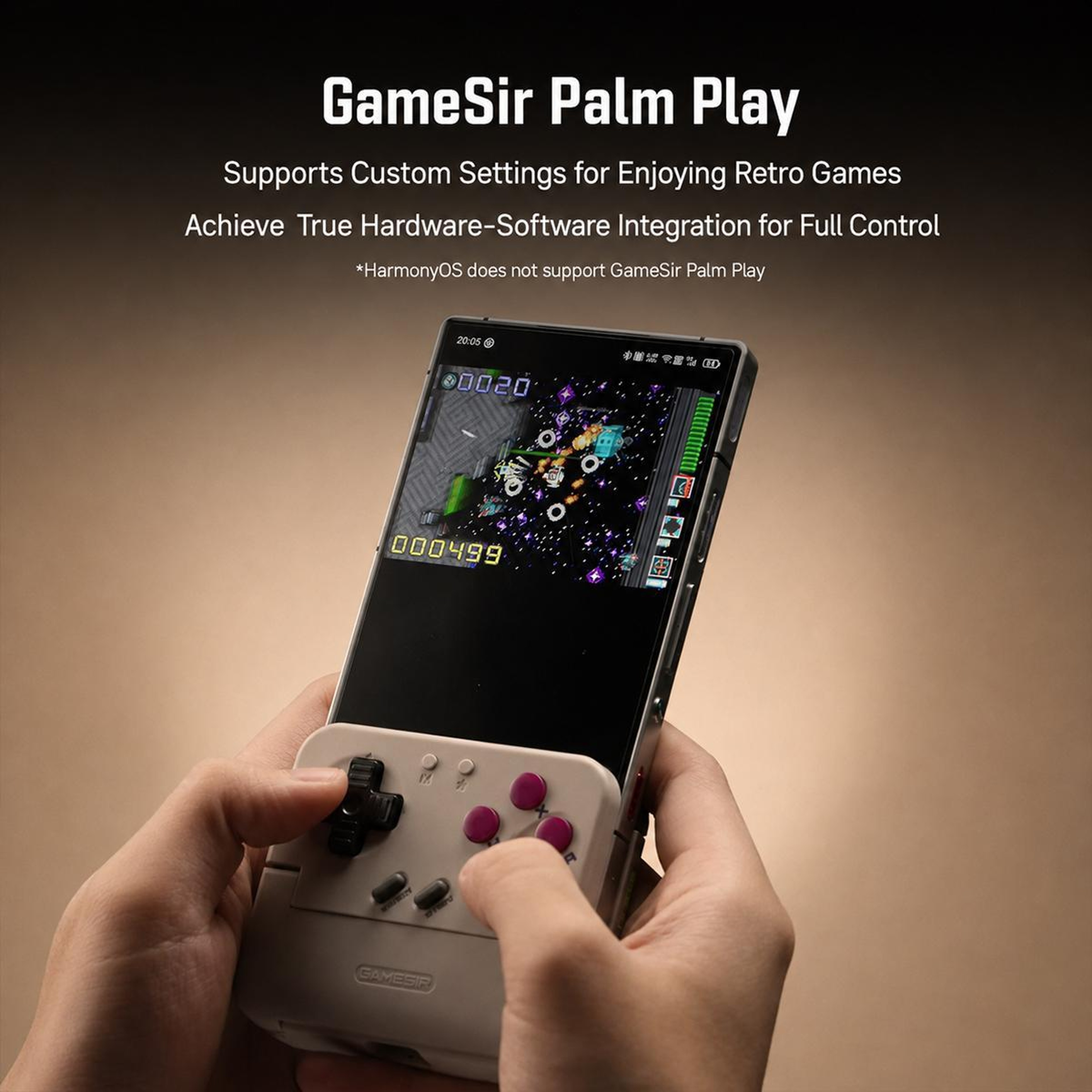 GameSir P1 Pocket Taco Mobile Game Controller with Bluetooth Retro Controls – view 13
