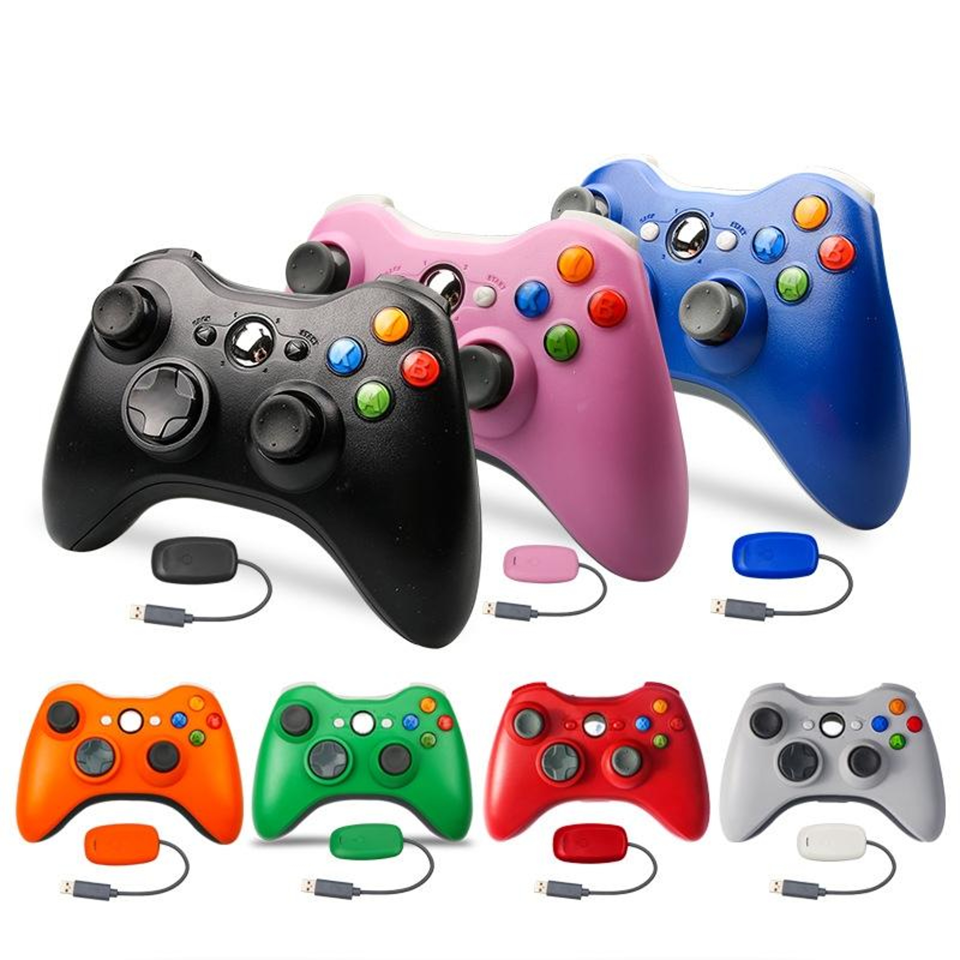 24G Wireless Xbox 360 Controller With Vibration Feedback And 30FT Range 1
