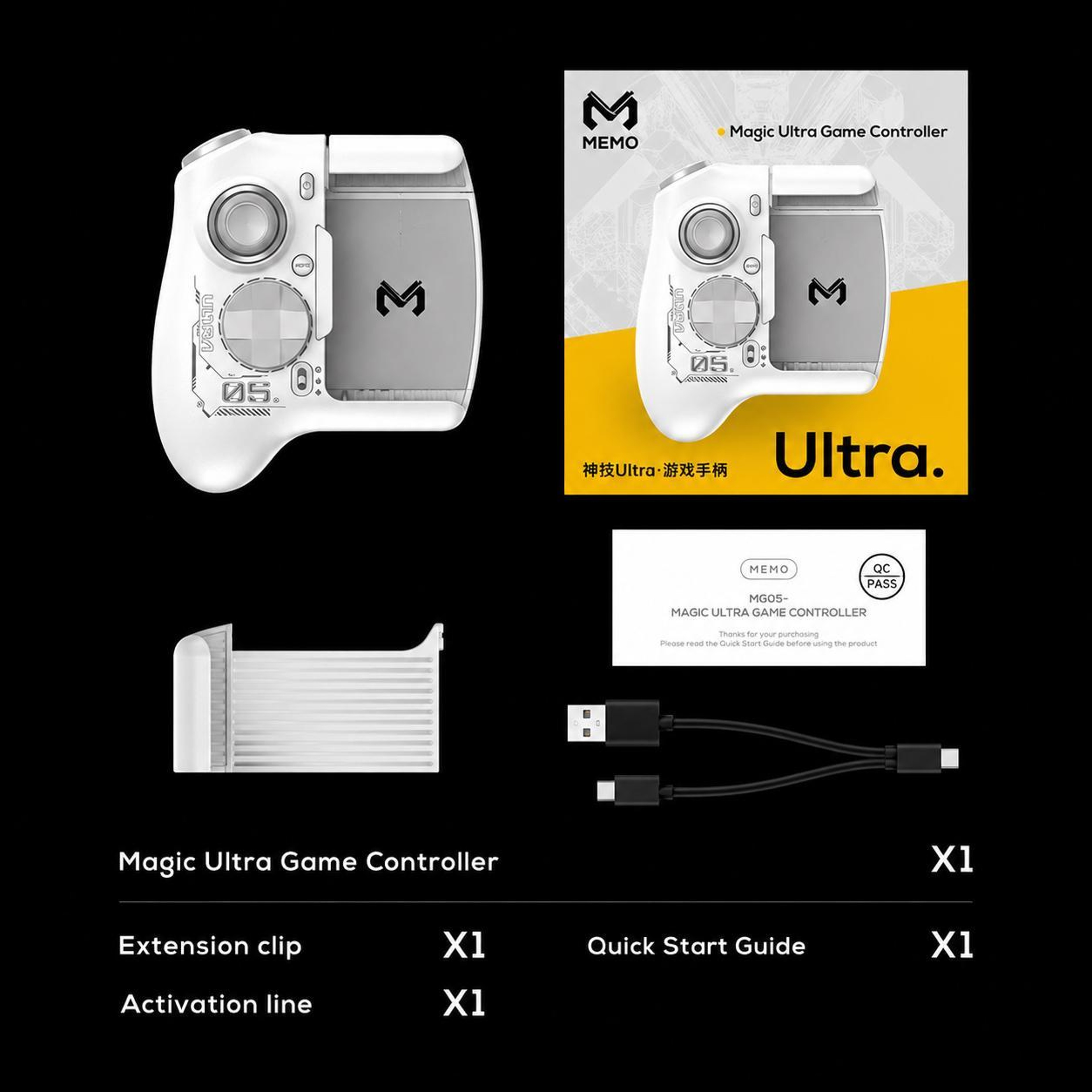 MEMO MB05 Magic Ultra Mobile Game Controller Bluetooth Gamepad for iOS and Android – view 8