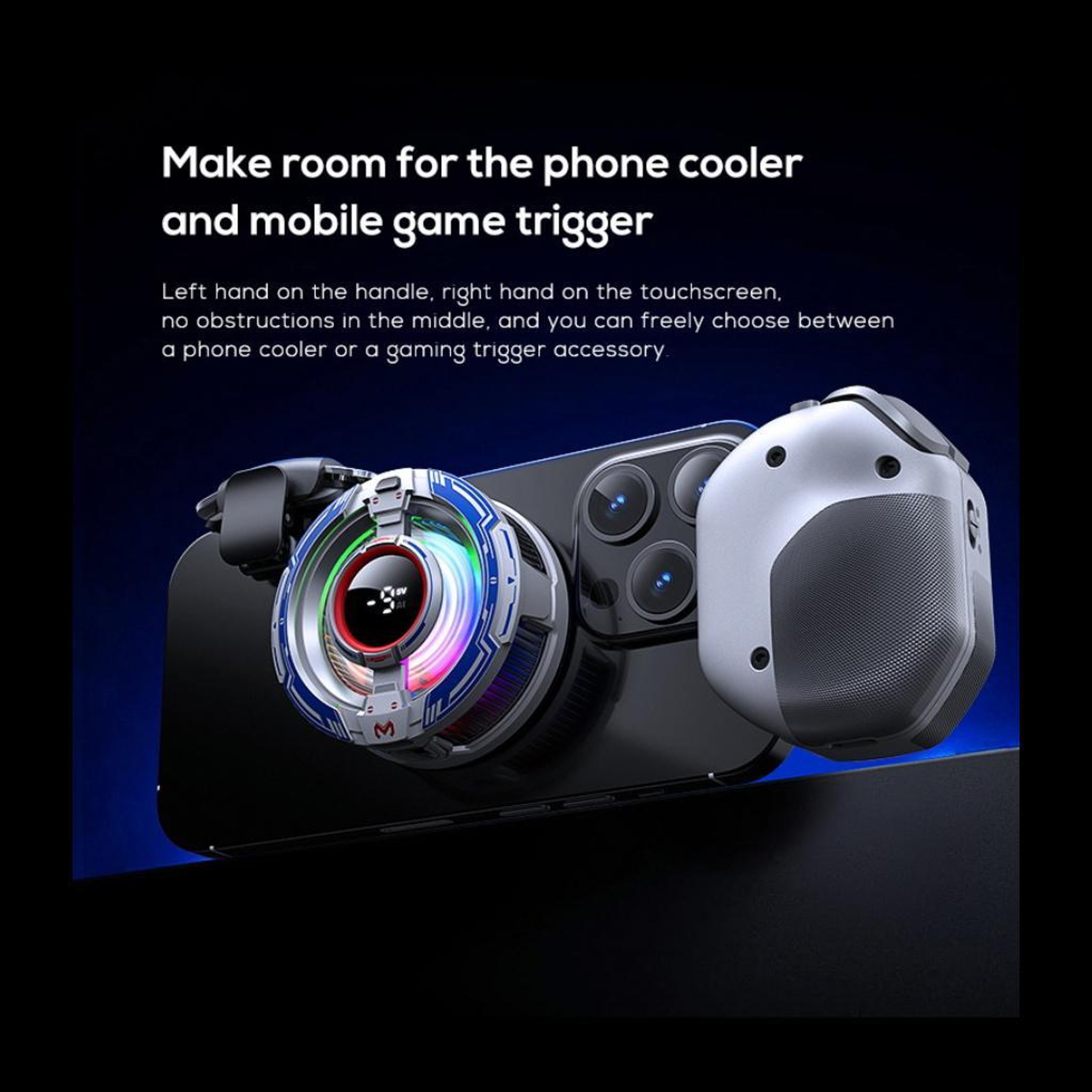 MEMO MB07 Magic Pro Max Mobile Game Controller with Hall Effect Joystick for Android & iOS – view 6