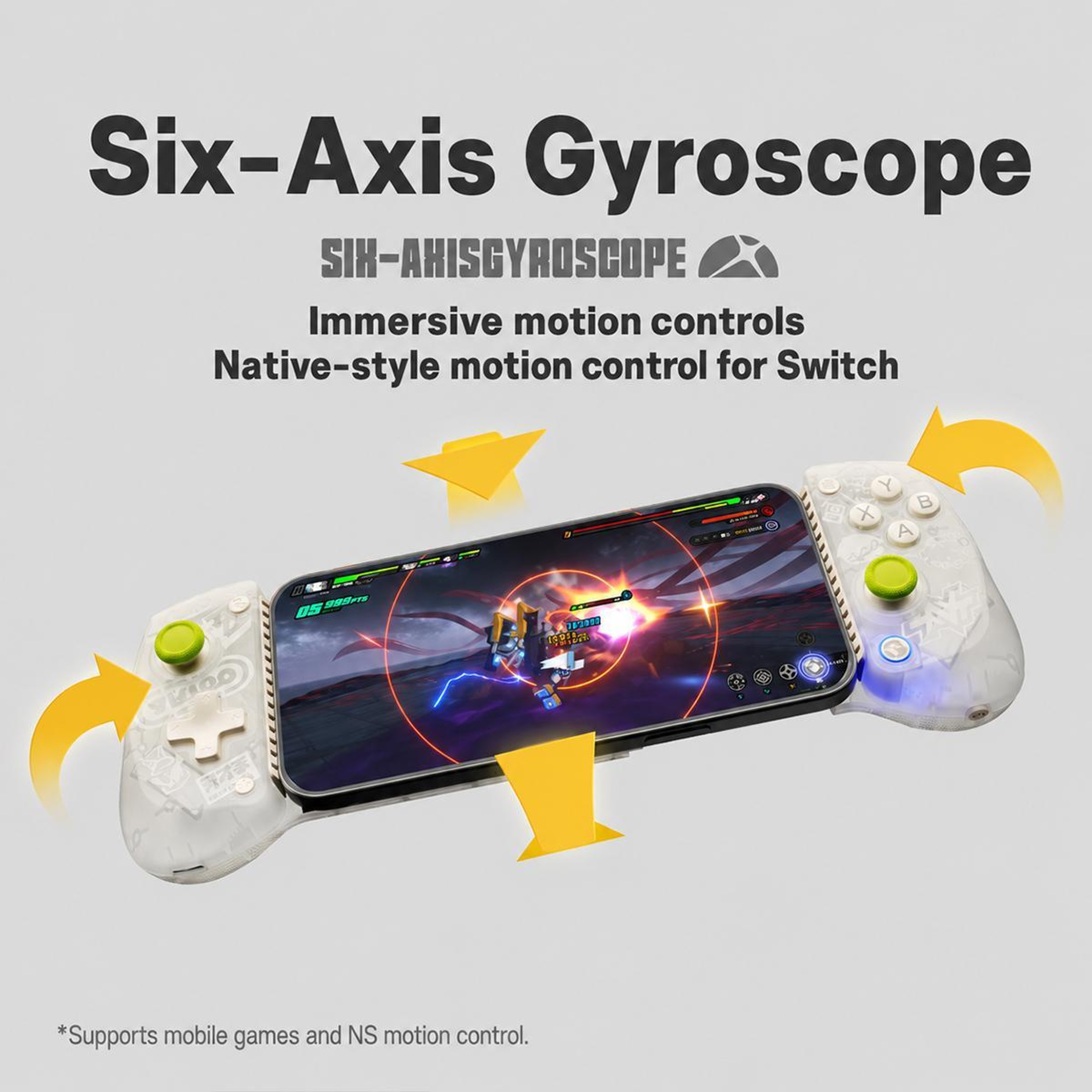 GameSir X5s Wireless Mobile Gaming Controller With Hall Effect Controls 9