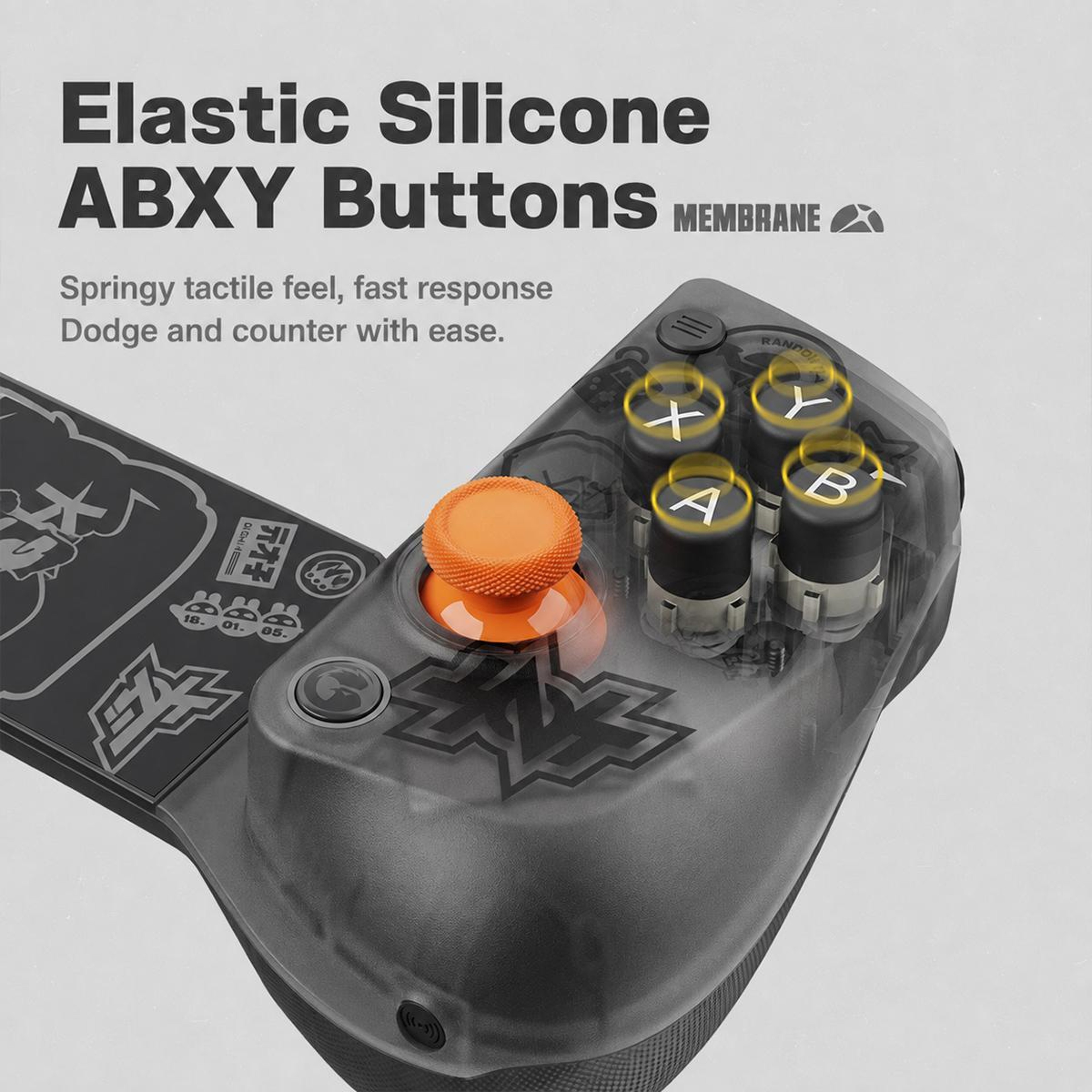 GameSir X5s Wireless Mobile Gaming Controller With Hall Effect Controls 7