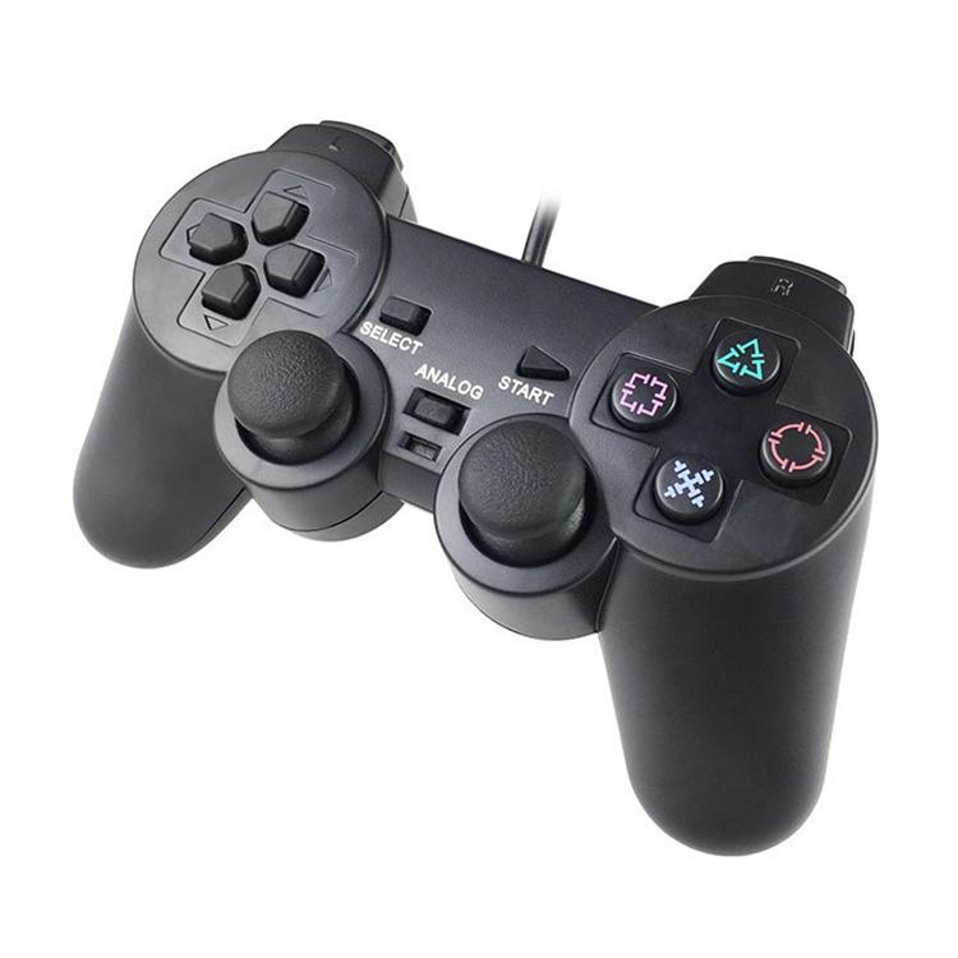 Double Vibration PS2 Wired Controller with Dual Analog Gamepad – view 2