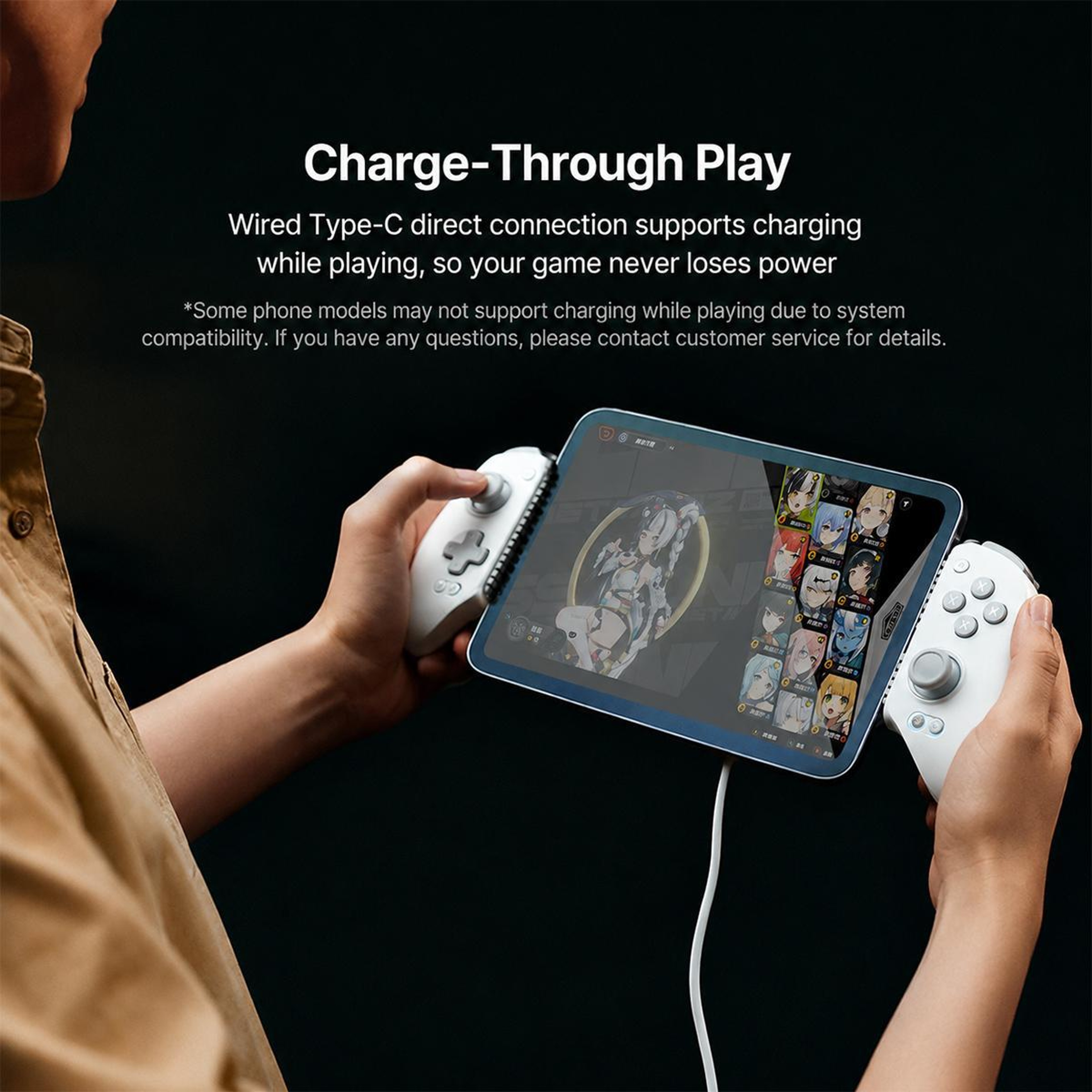 GameSir G8 MFi USB-C Gaming Controller with Hall Effect Sticks for iPhone and iPad Mini – view 2