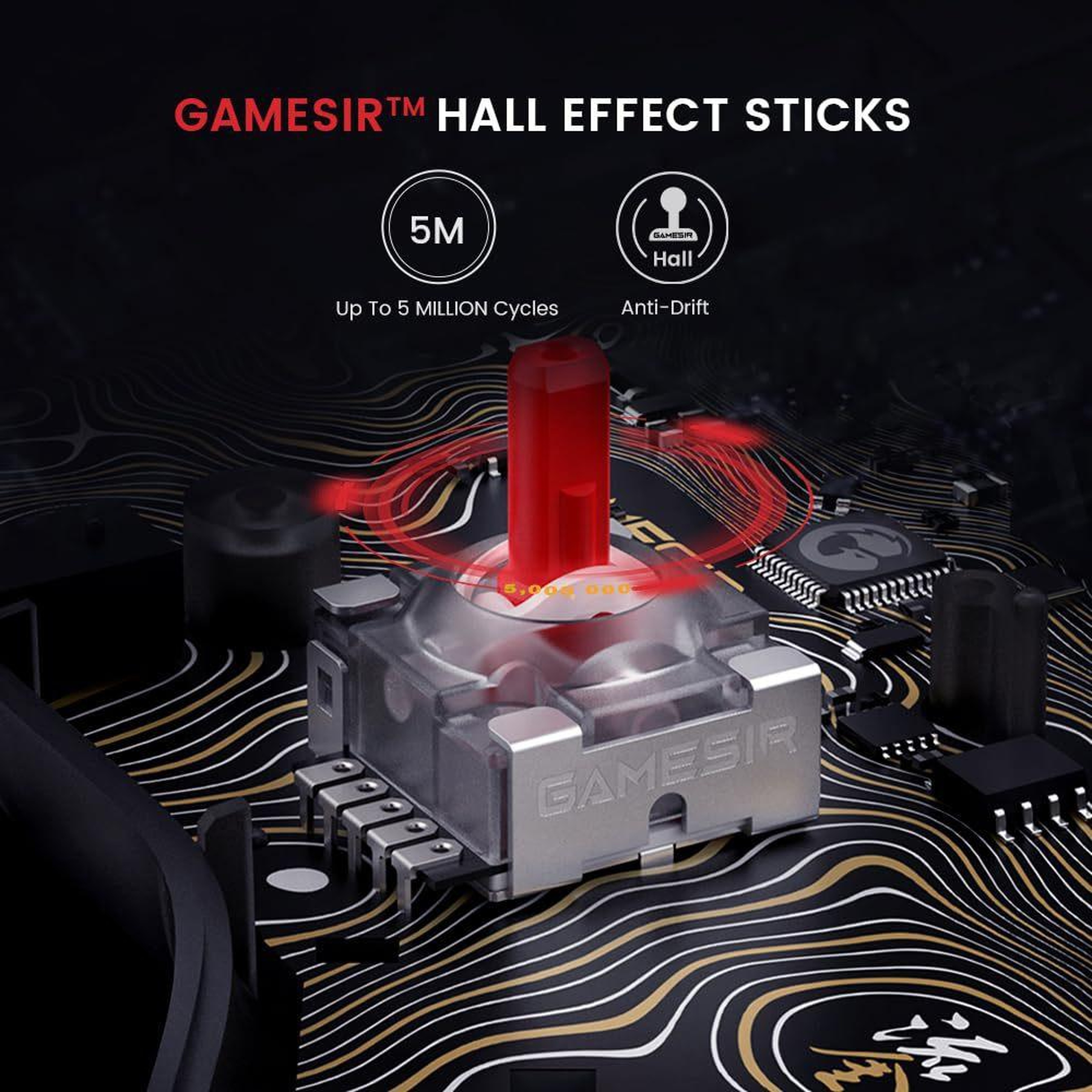 GameSir Kaleid Flux Wired Xbox Controller with Hall Effect Sticks and RGB Lighting – view 13