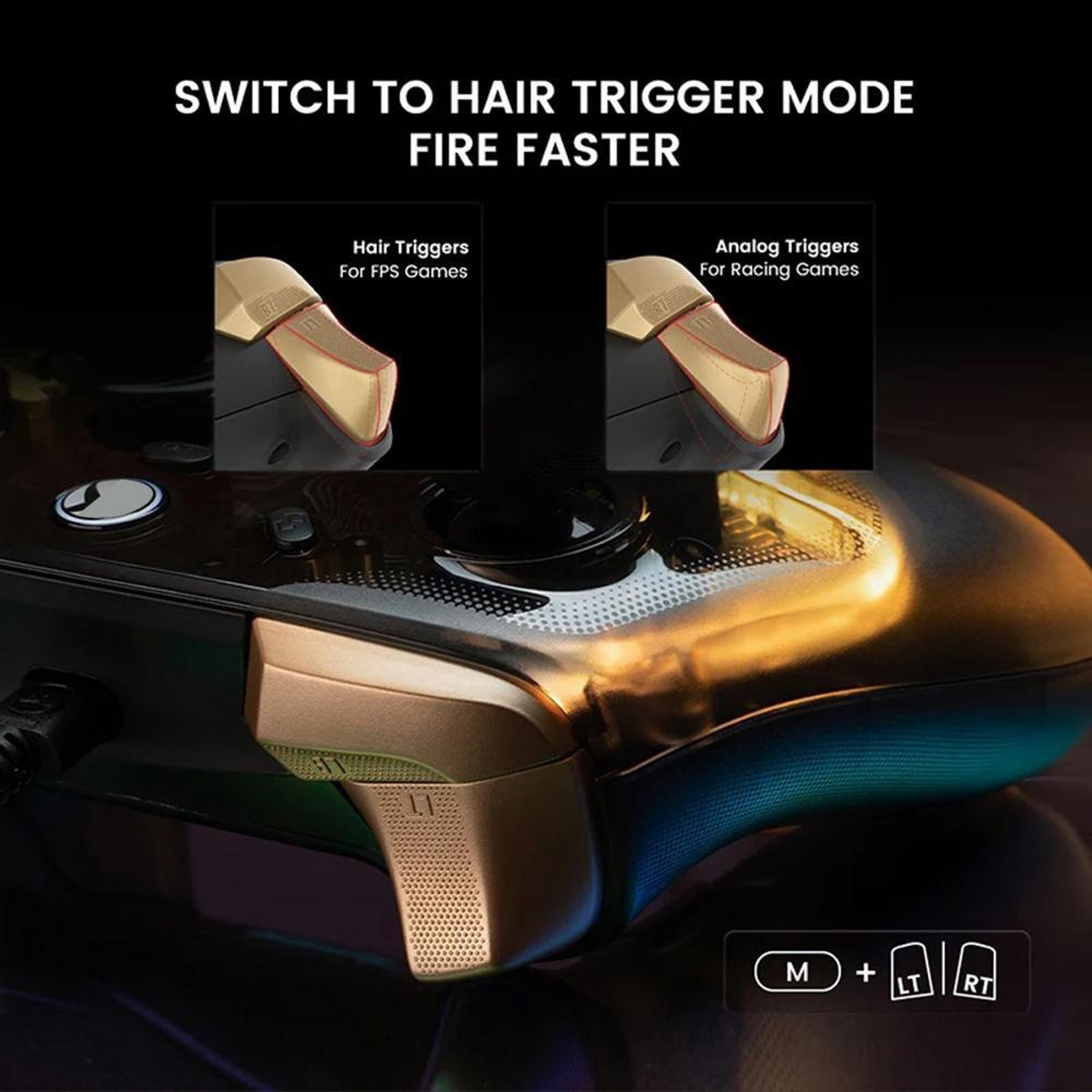 GameSir Kaleid Flux Wired Xbox Controller with Hall Effect Sticks and RGB Lighting – view 16