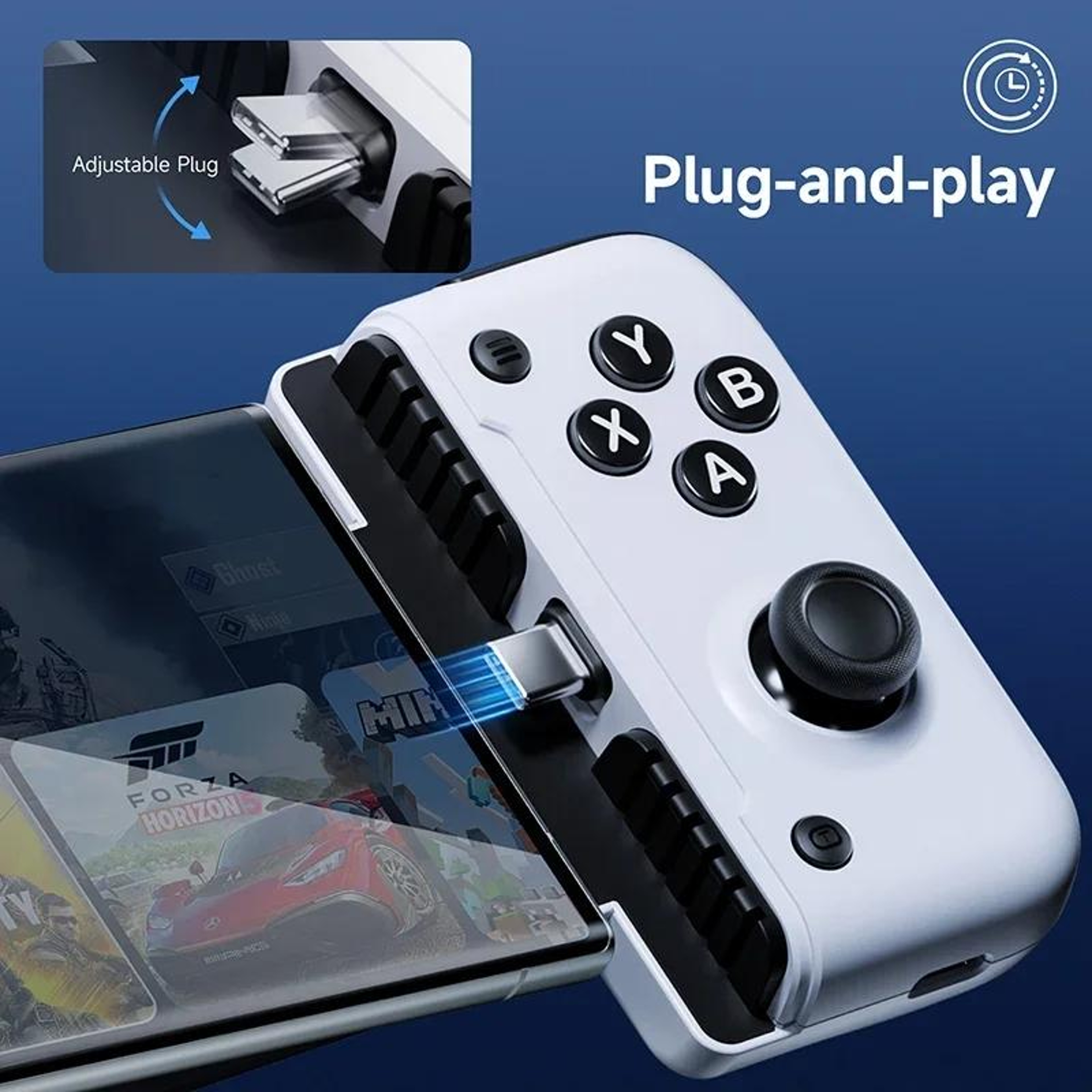 EasySMX M05 Mobile Gaming Controller with Hall Effect Triggers for iPhone 15 and Android USB-C Phones – view 10
