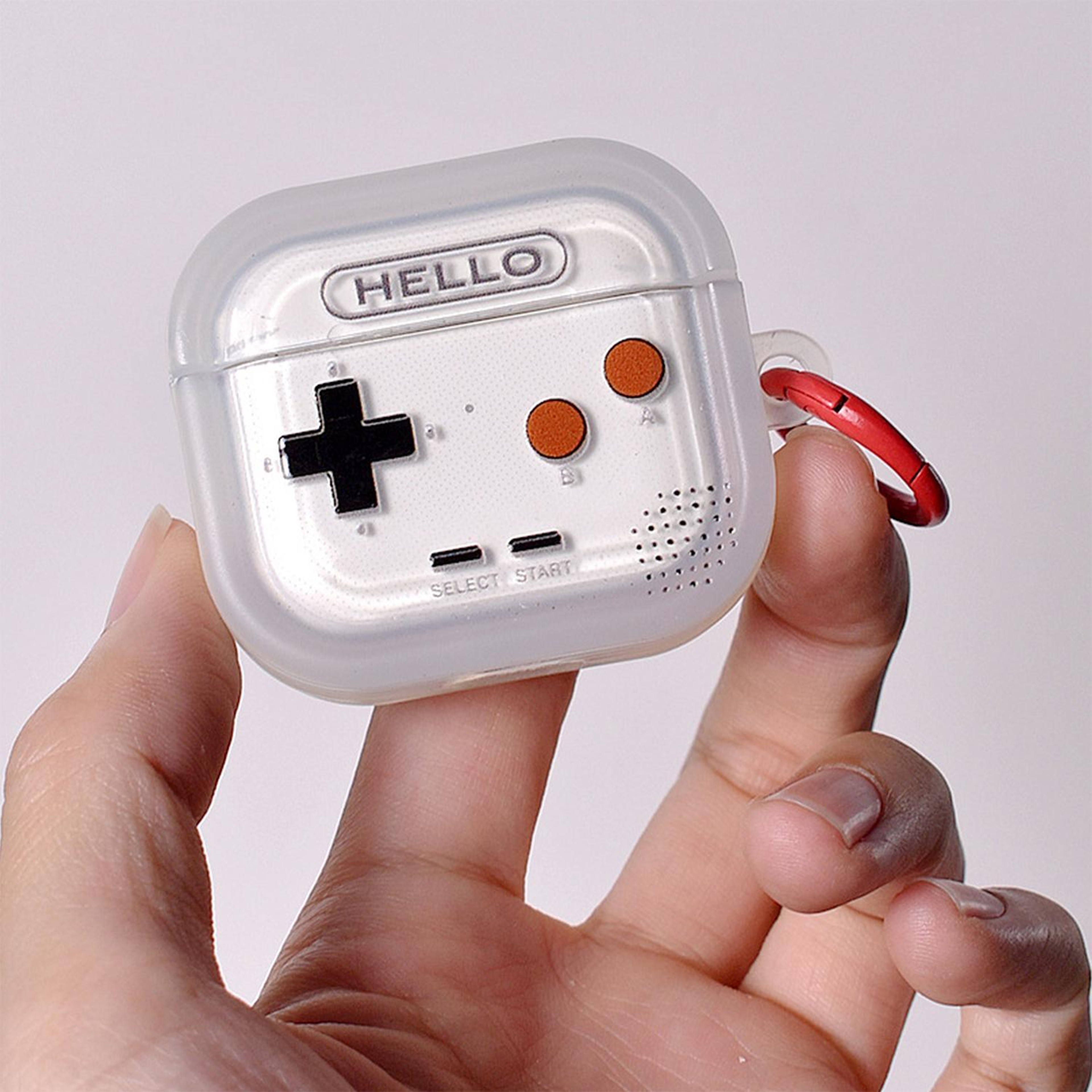 AirPods 4 Game Controller TPU Case with Anti-Drop Protection and Carry Hook – view 4