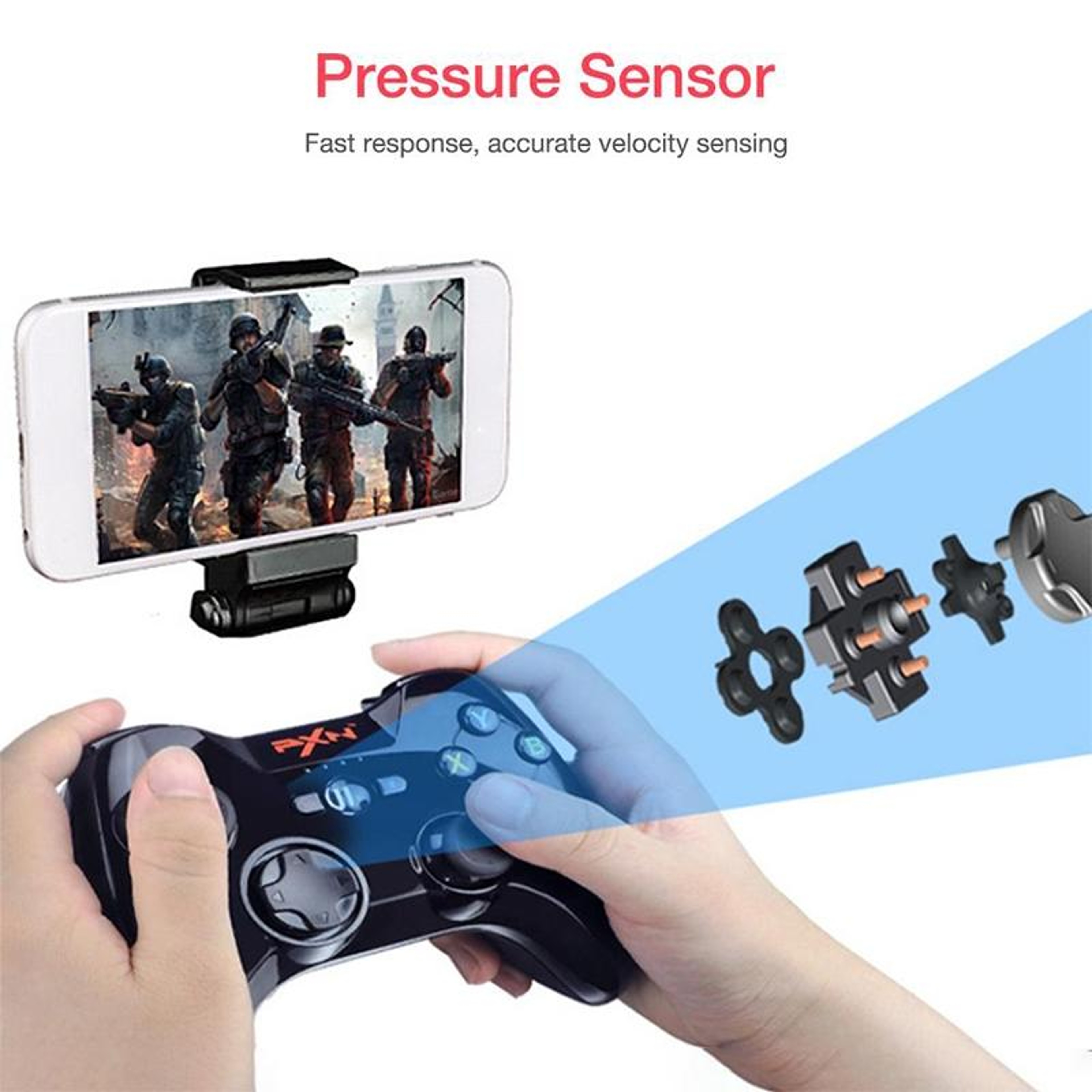 PXN 6603 MFi Game Controller Wireless Bluetooth IOS Gaming Controller For IPhone And IPad 11
